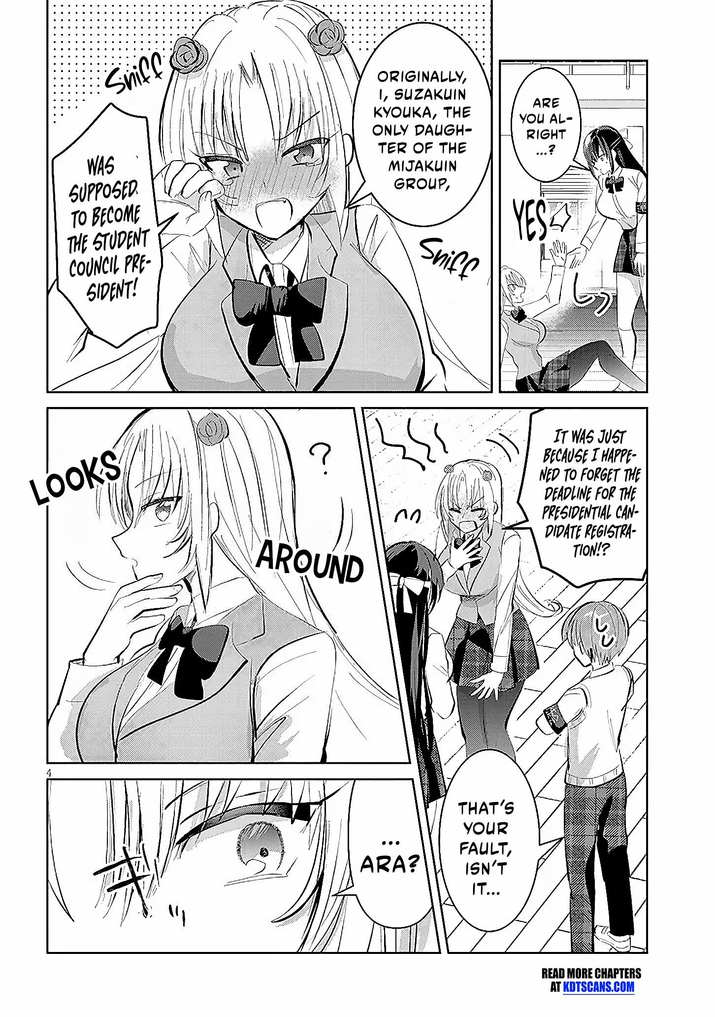 The President Who Can't Say No Wants to Do It Only for Tomoe-Kun - Chapter 8 - Page 5