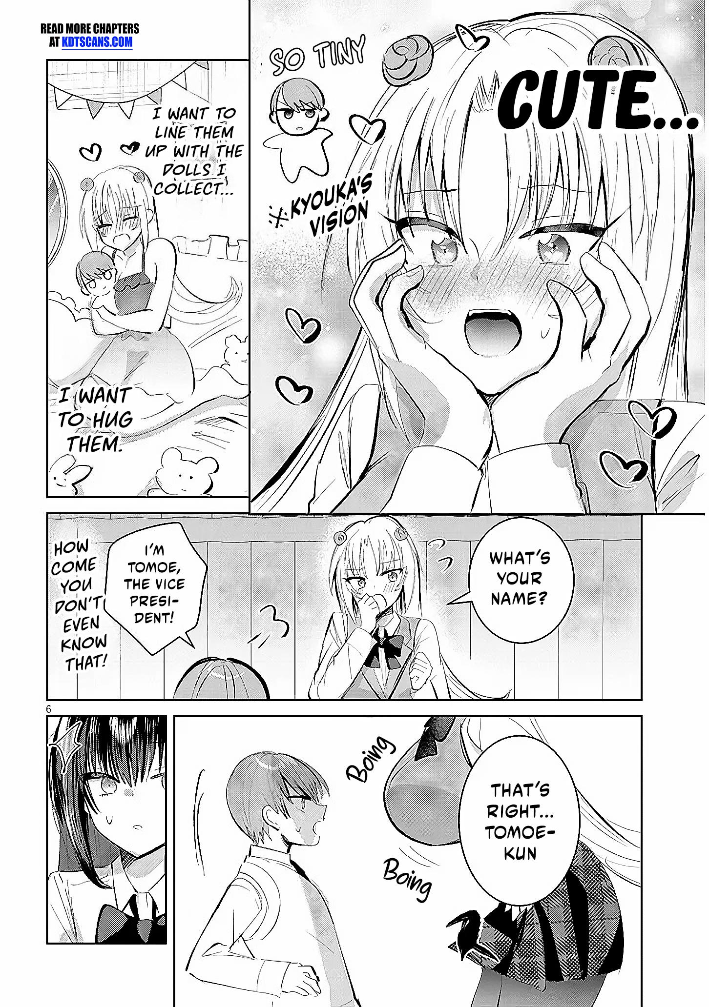 The President Who Can't Say No Wants to Do It Only for Tomoe-Kun - Chapter 8 - Page 7