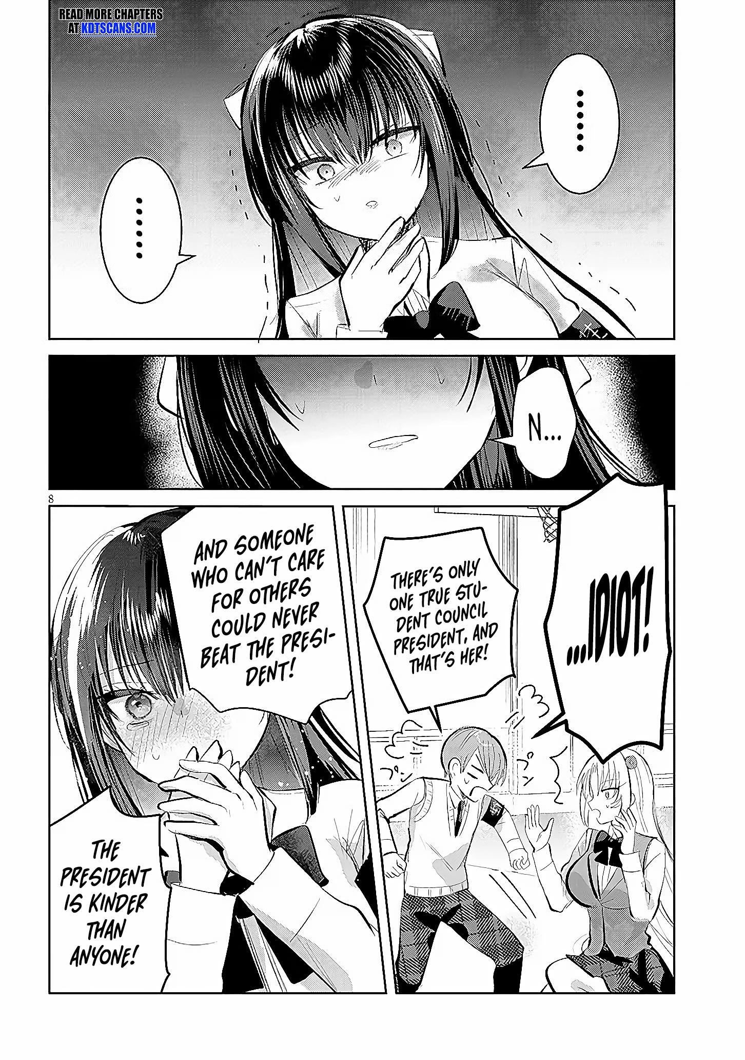 The President Who Can't Say No Wants to Do It Only for Tomoe-Kun - Chapter 8 - Page 9