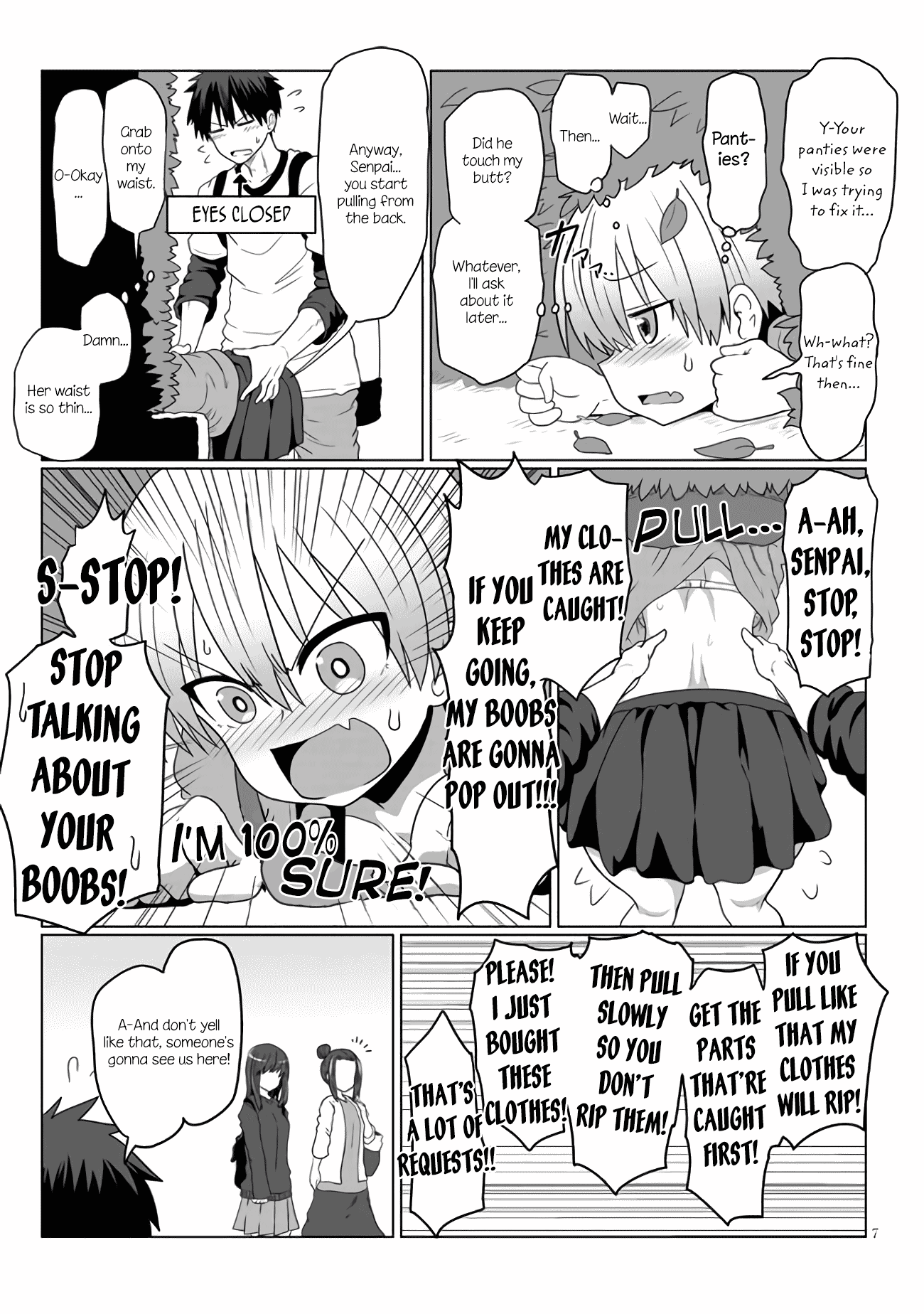 Uzaki-chan Wants to Hang Out! - Chapter 6 - Page 7