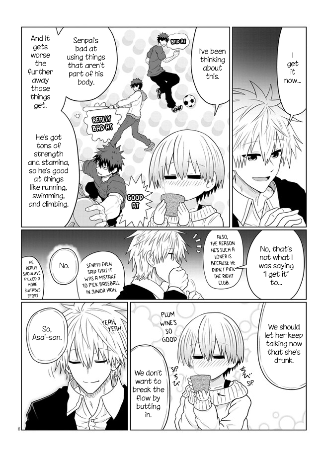 Uzaki-chan Wants to Hang Out! - Chapter 61 - Page 8