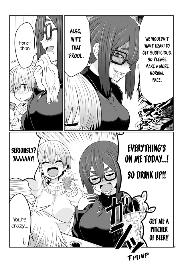 Uzaki-chan Wants to Hang Out! - Chapter 61 - Page 9