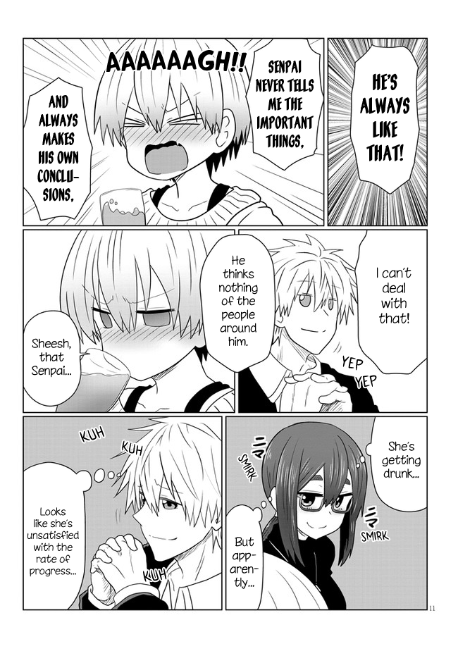 Uzaki-chan Wants to Hang Out! - Chapter 60 - Page 11