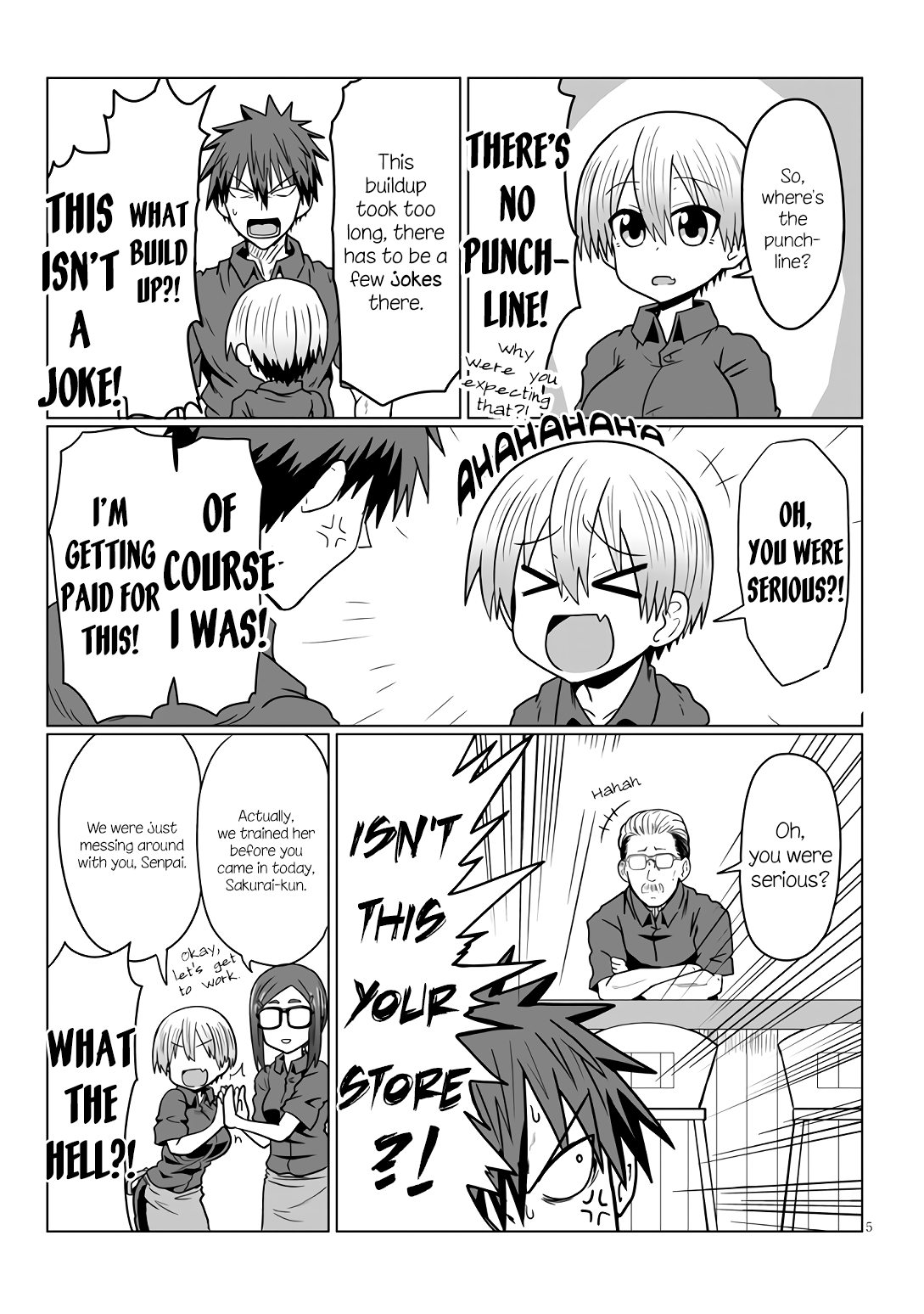 Uzaki-chan Wants to Hang Out! - Chapter 18 - Page 5