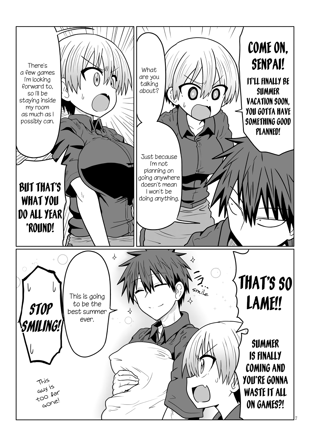 Uzaki-chan Wants to Hang Out! - Chapter 18 - Page 7
