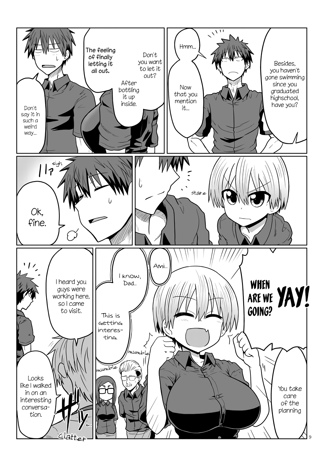 Uzaki-chan Wants to Hang Out! - Chapter 18 - Page 9