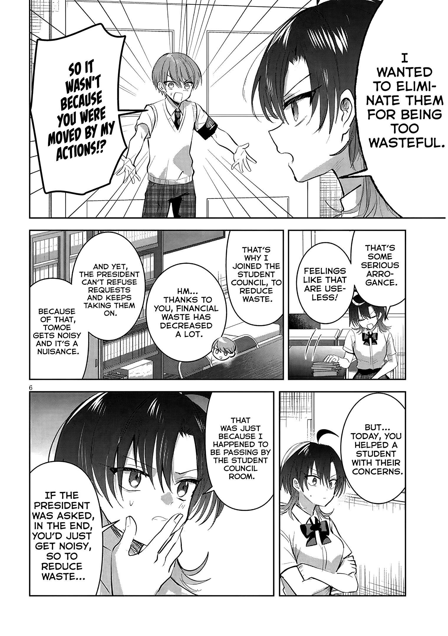 The President Who Can't Say No Wants to Do It Only for Tomoe-Kun - Chapter 22 - Page 7
