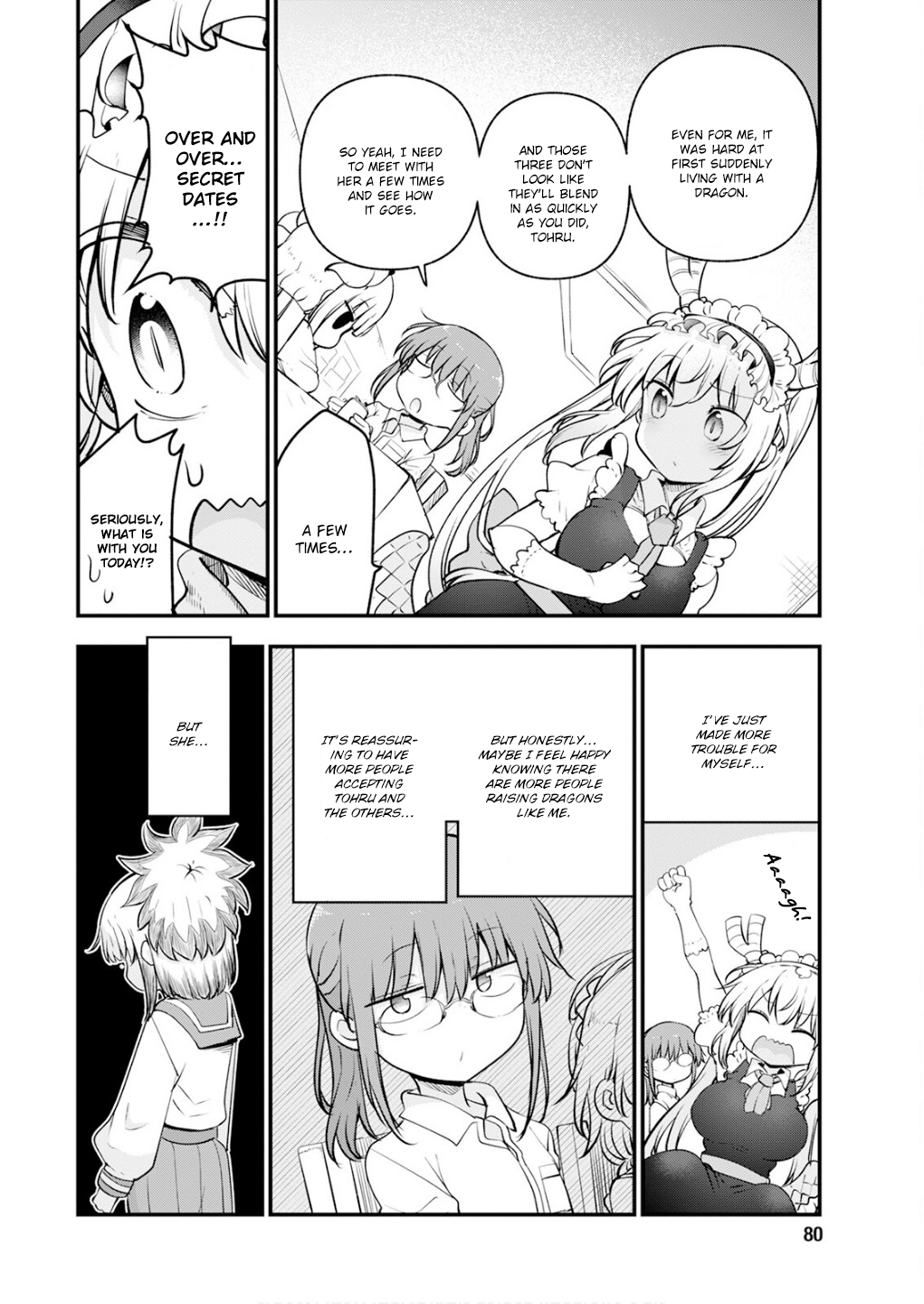 Miss Kobayashi's Dragon Maid - Chapter 168 - Page 4