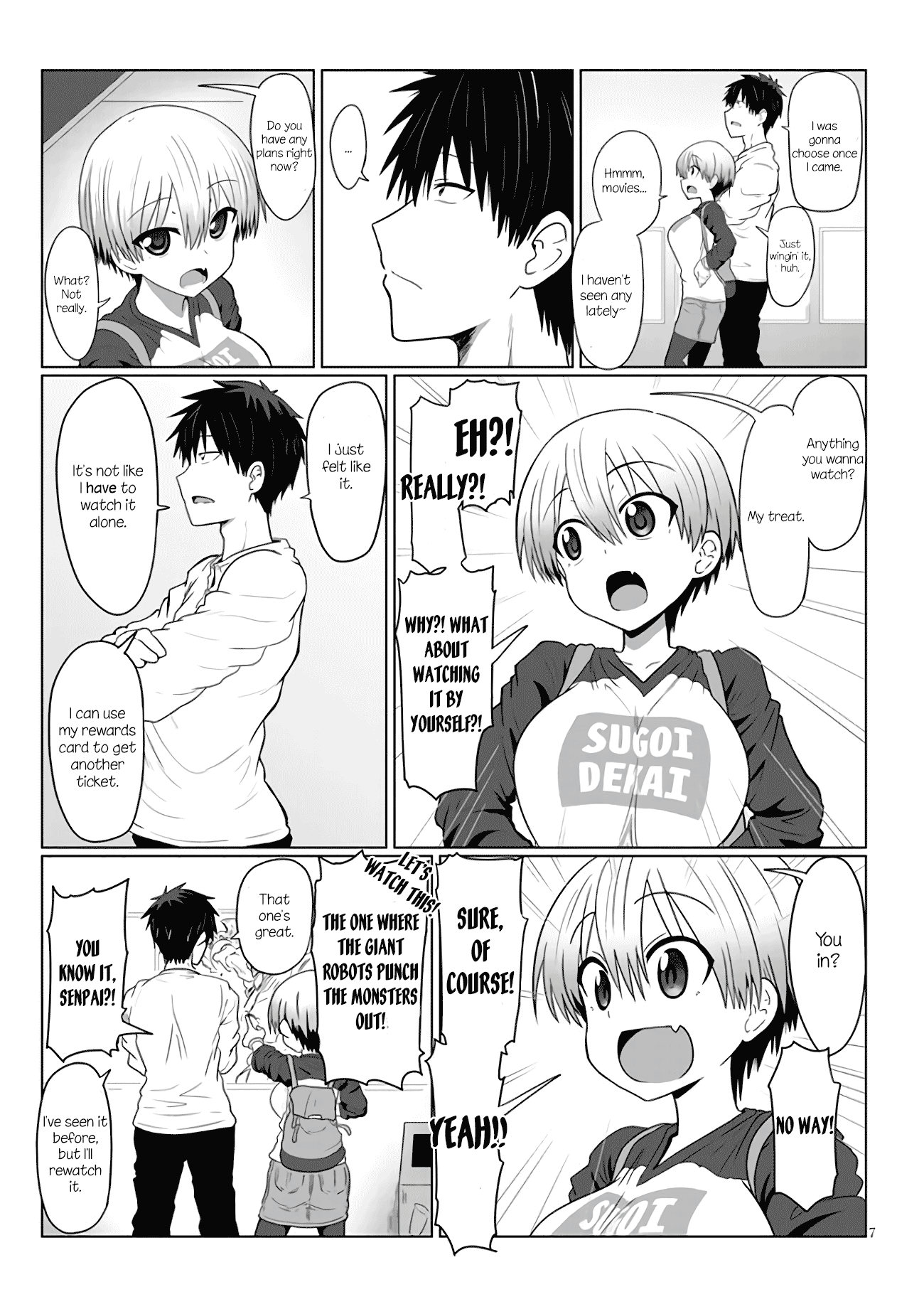 Uzaki-chan Wants to Hang Out! - Chapter 2 - Page 7
