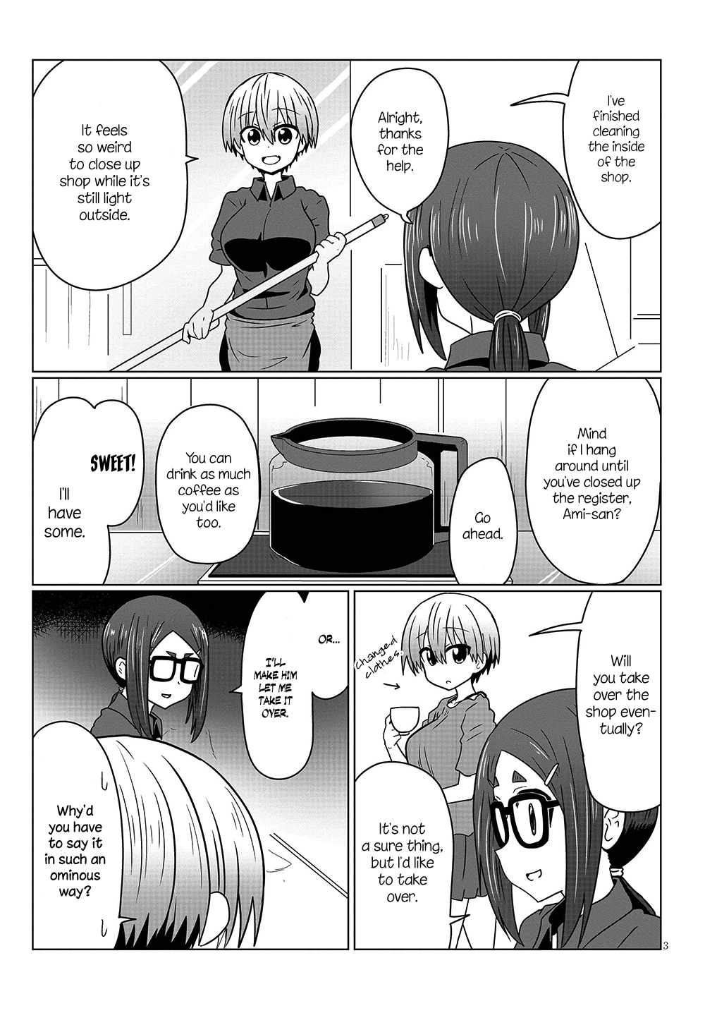Uzaki-chan Wants to Hang Out! - Chapter 30 - Page 3