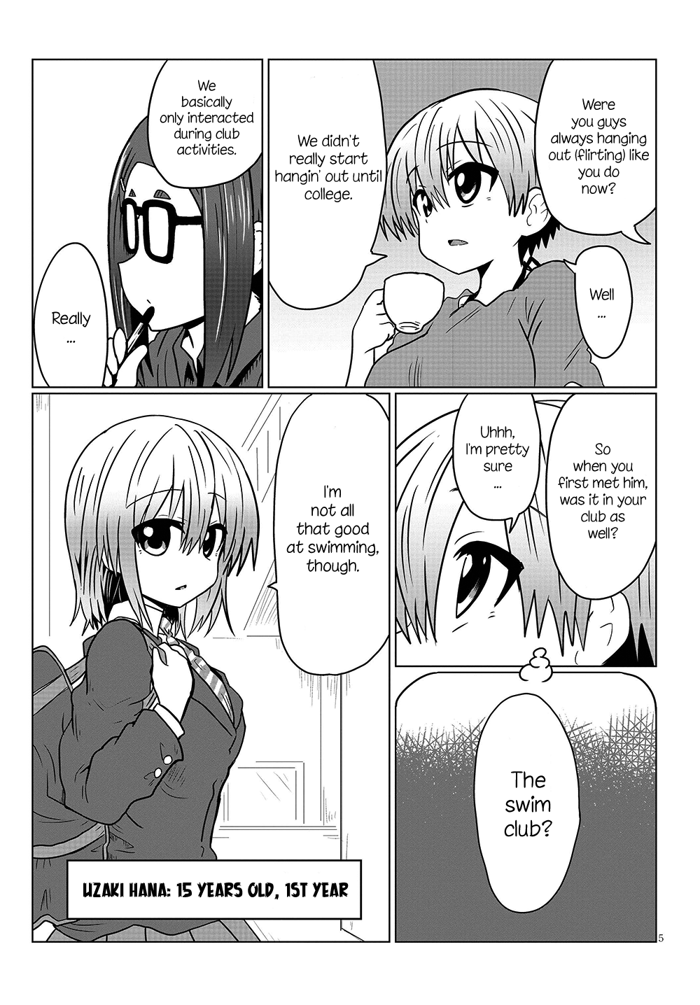 Uzaki-chan Wants to Hang Out! - Chapter 30 - Page 5