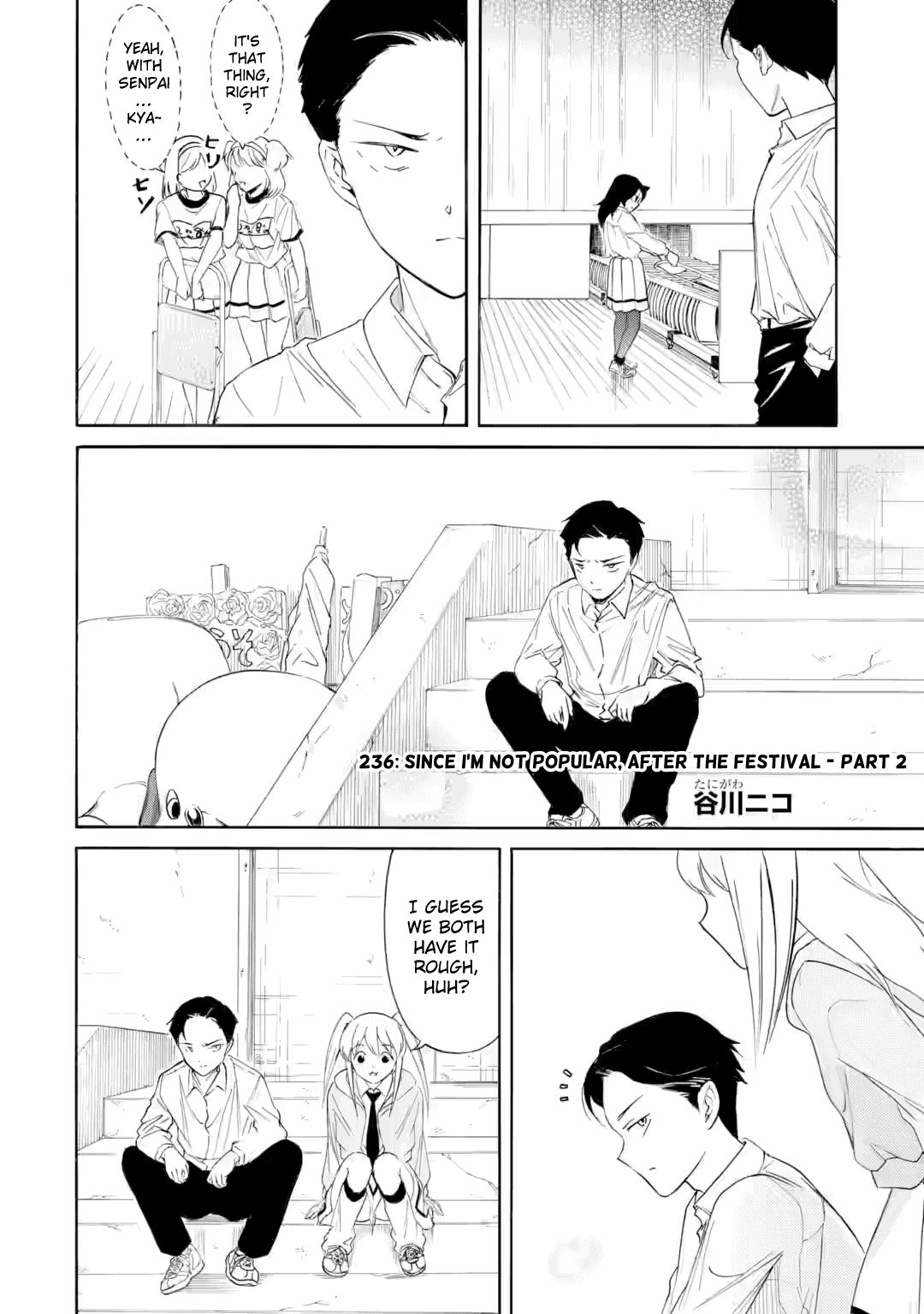 No Matter How I Look at It, It's You Guys' Fault I'm Not Popular! - Chapter 236.2 - Page 1