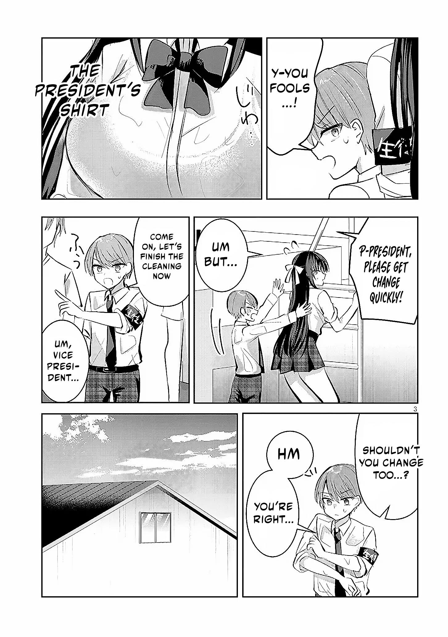 The President Who Can't Say No Wants to Do It Only for Tomoe-Kun - Chapter 6 - Page 4