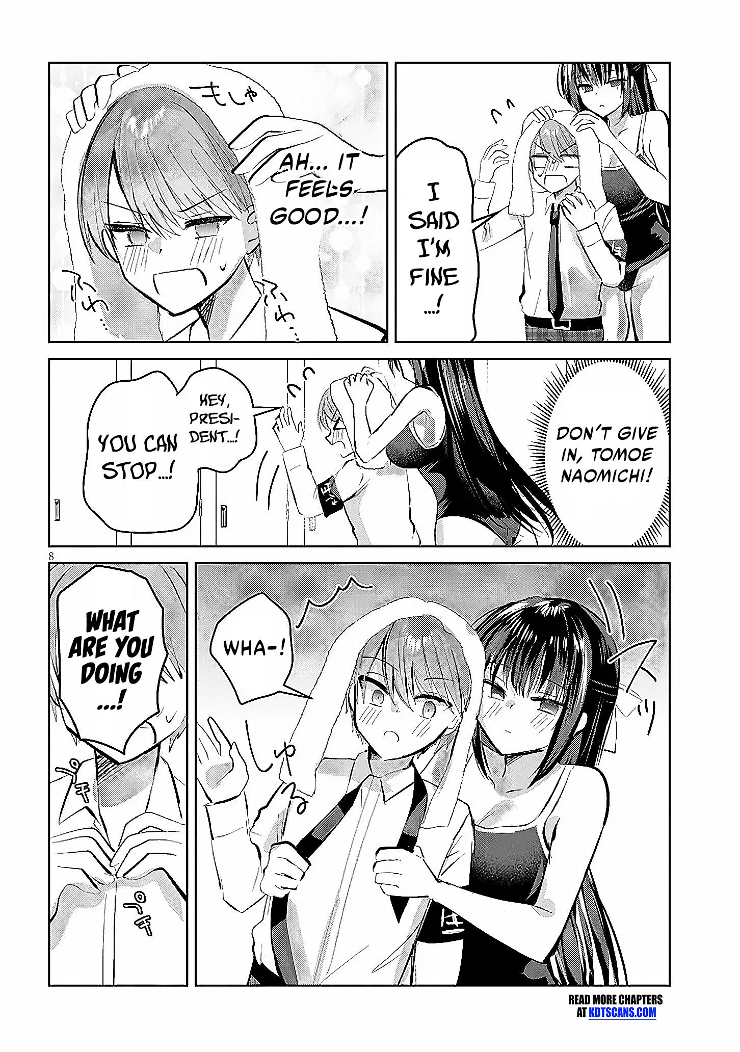 The President Who Can't Say No Wants to Do It Only for Tomoe-Kun - Chapter 6 - Page 9