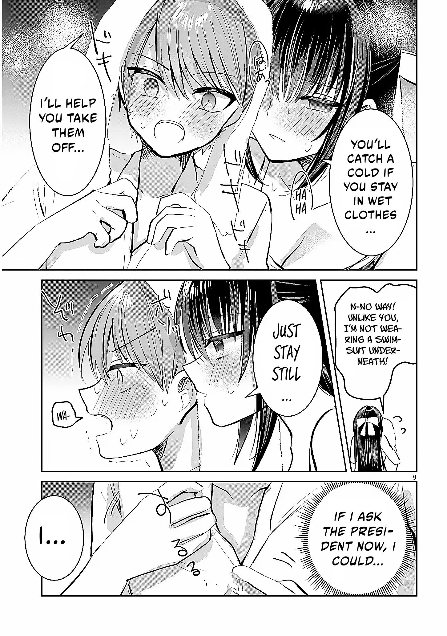 The President Who Can't Say No Wants to Do It Only for Tomoe-Kun - Chapter 6 - Page 10