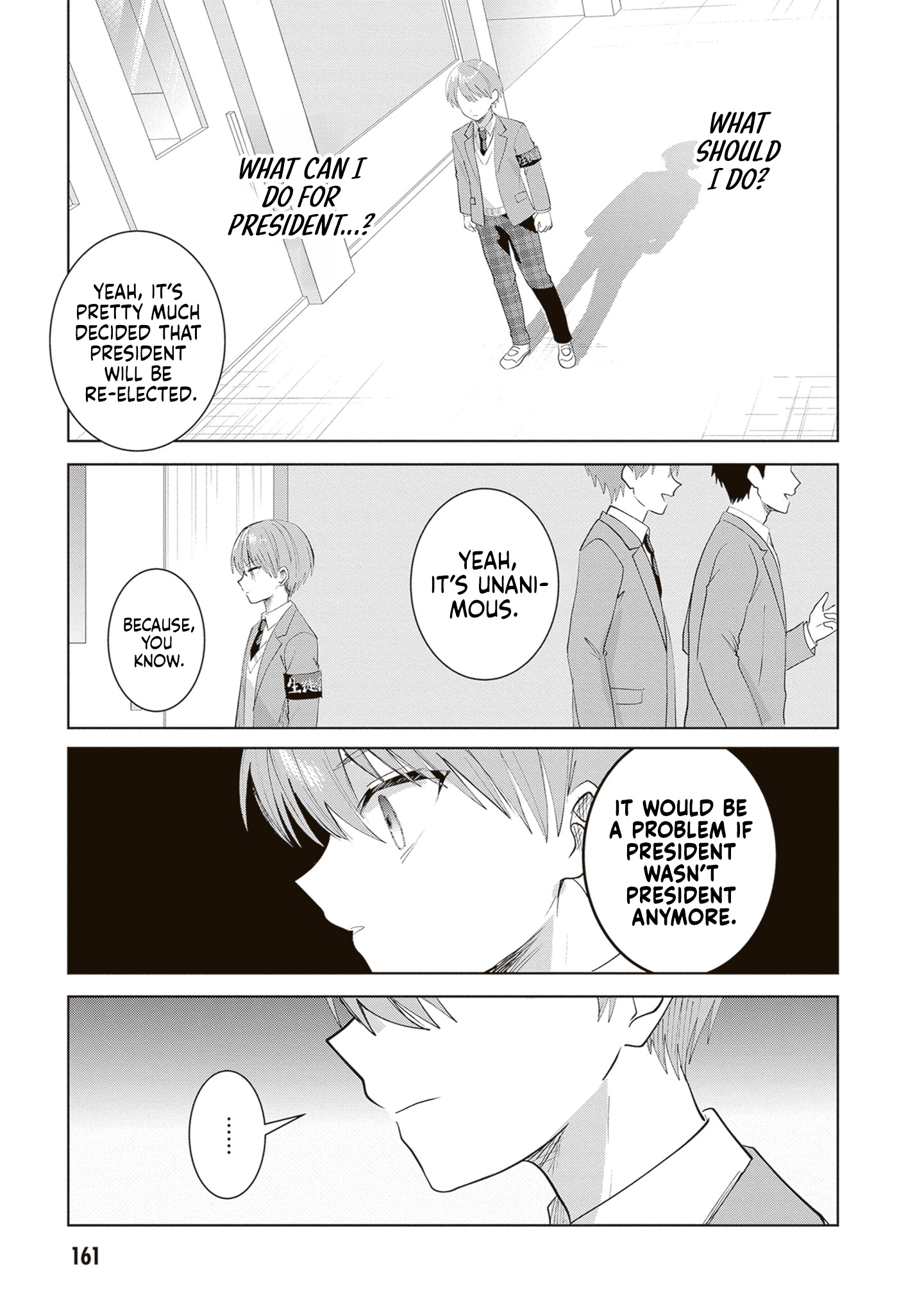 The President Who Can't Say No Wants to Do It Only for Tomoe-Kun - Chapter 42 - Page 6