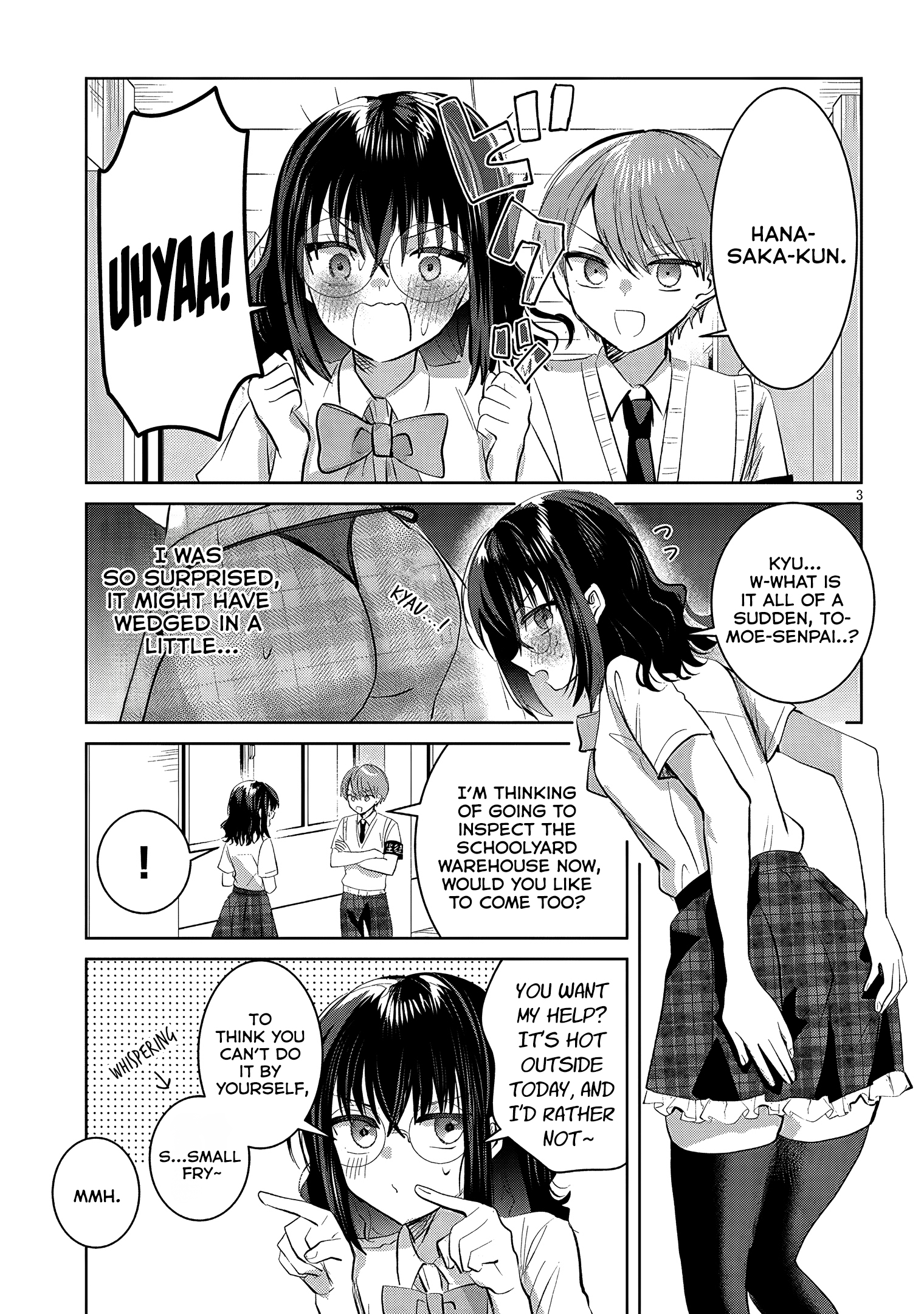 The President Who Can't Say No Wants to Do It Only for Tomoe-Kun - Chapter 24 - Page 4