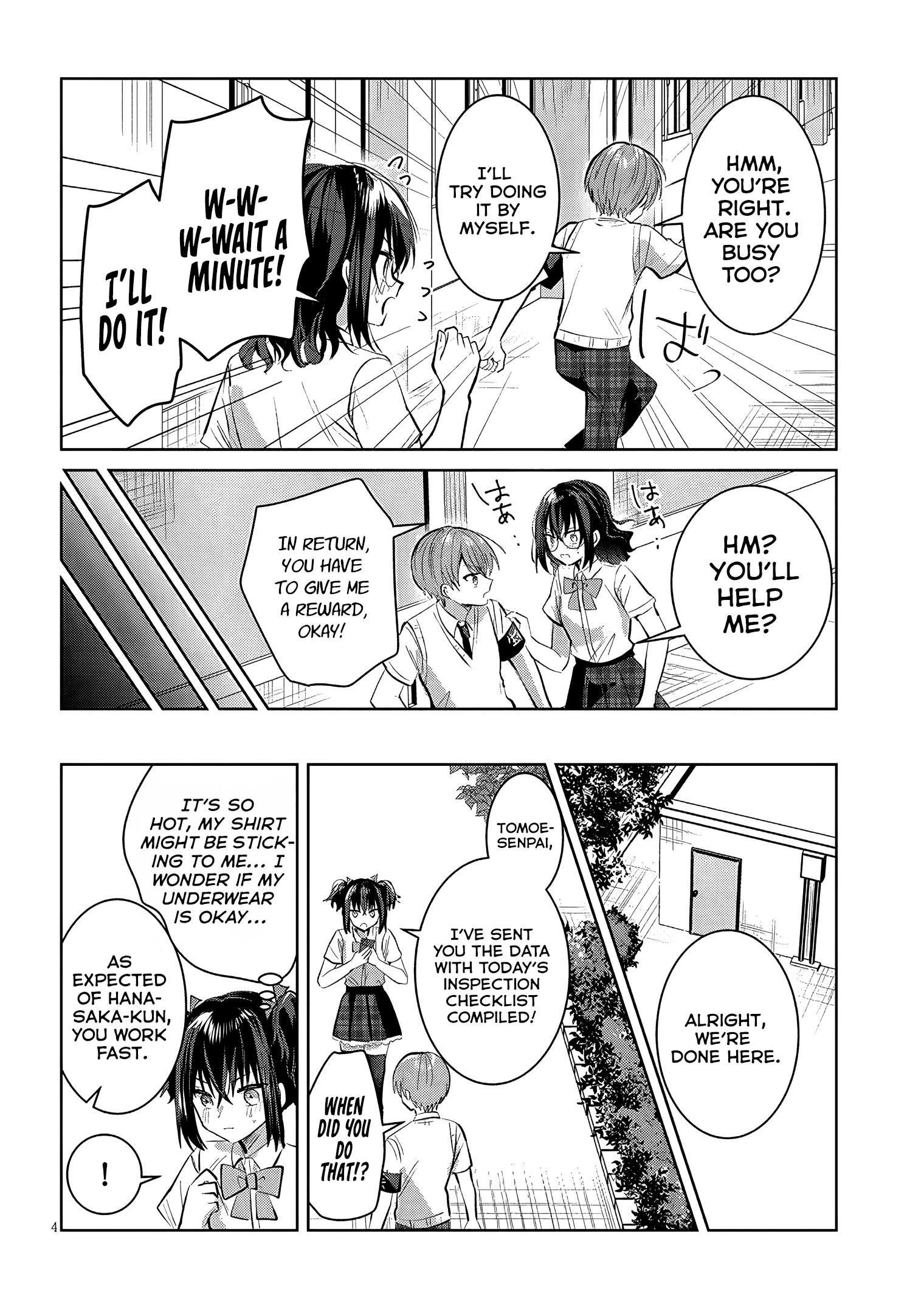 The President Who Can't Say No Wants to Do It Only for Tomoe-Kun - Chapter 24 - Page 5