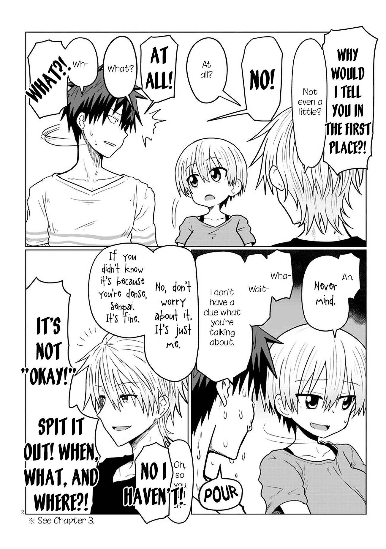 Uzaki-chan Wants to Hang Out! - Chapter 16 - Page 2