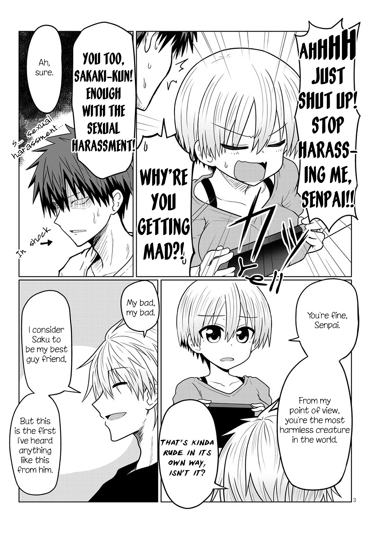 Uzaki-chan Wants to Hang Out! - Chapter 16 - Page 3
