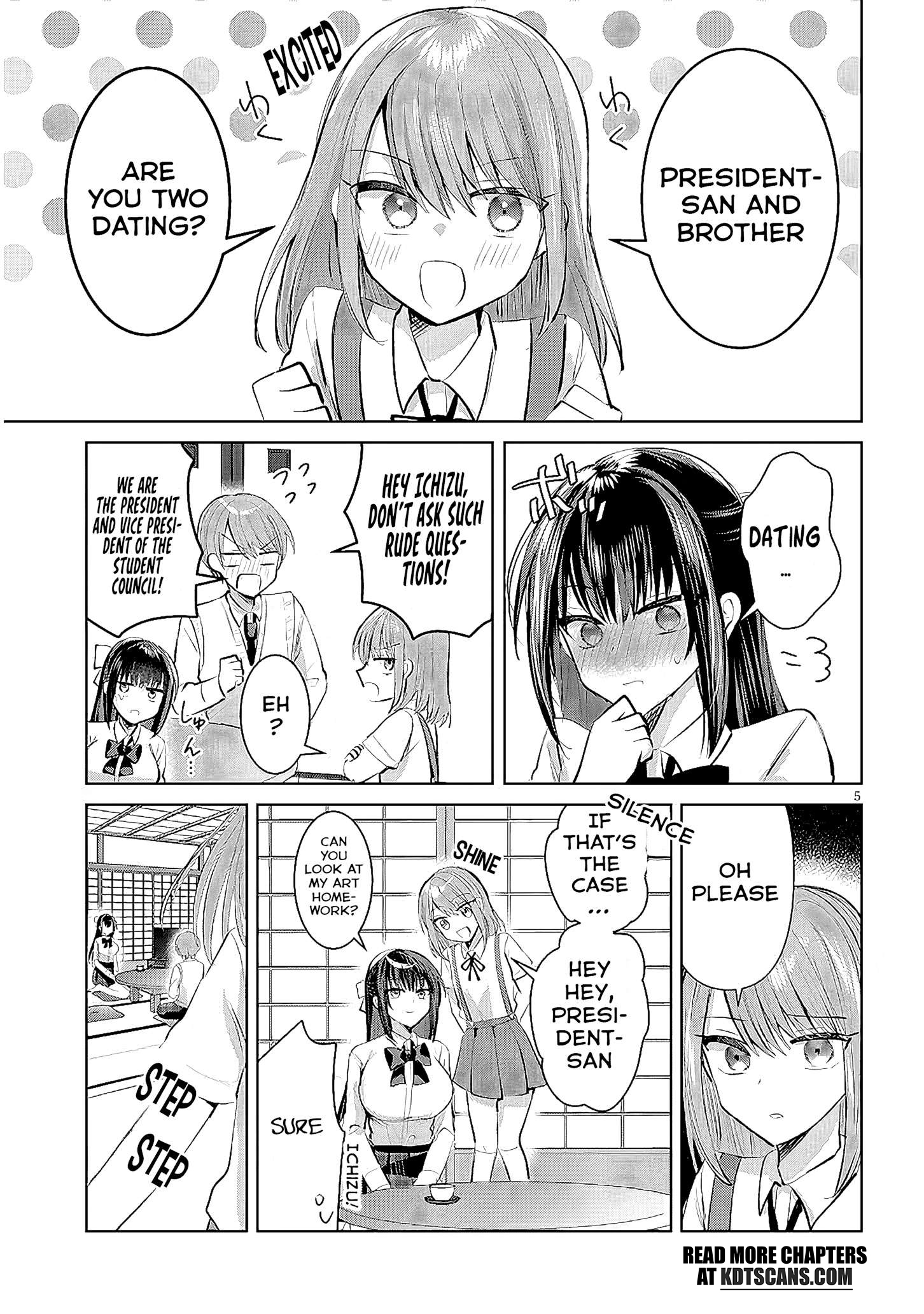 The President Who Can't Say No Wants to Do It Only for Tomoe-Kun - Chapter 14 - Page 6