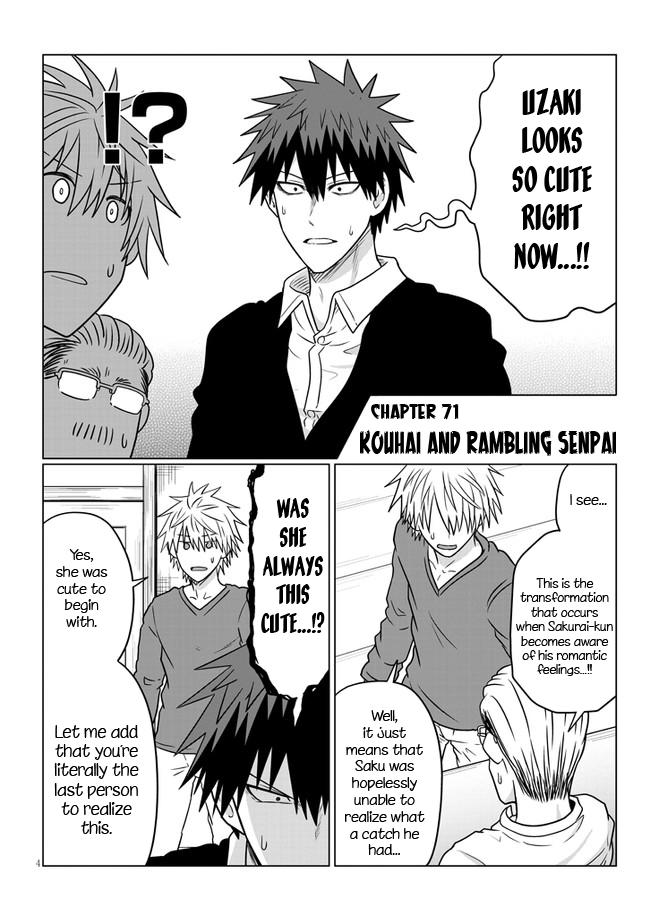Uzaki-chan Wants to Hang Out! - Chapter 71 - Page 4