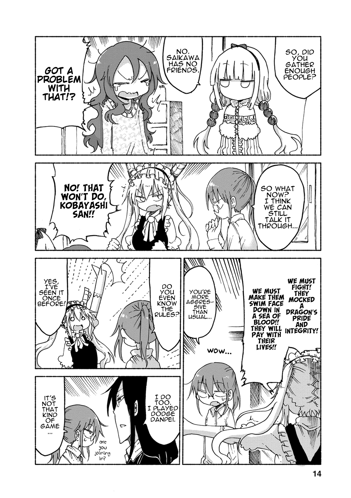 Miss Kobayashi's Dragon Maid - Chapter 21 - Page 13