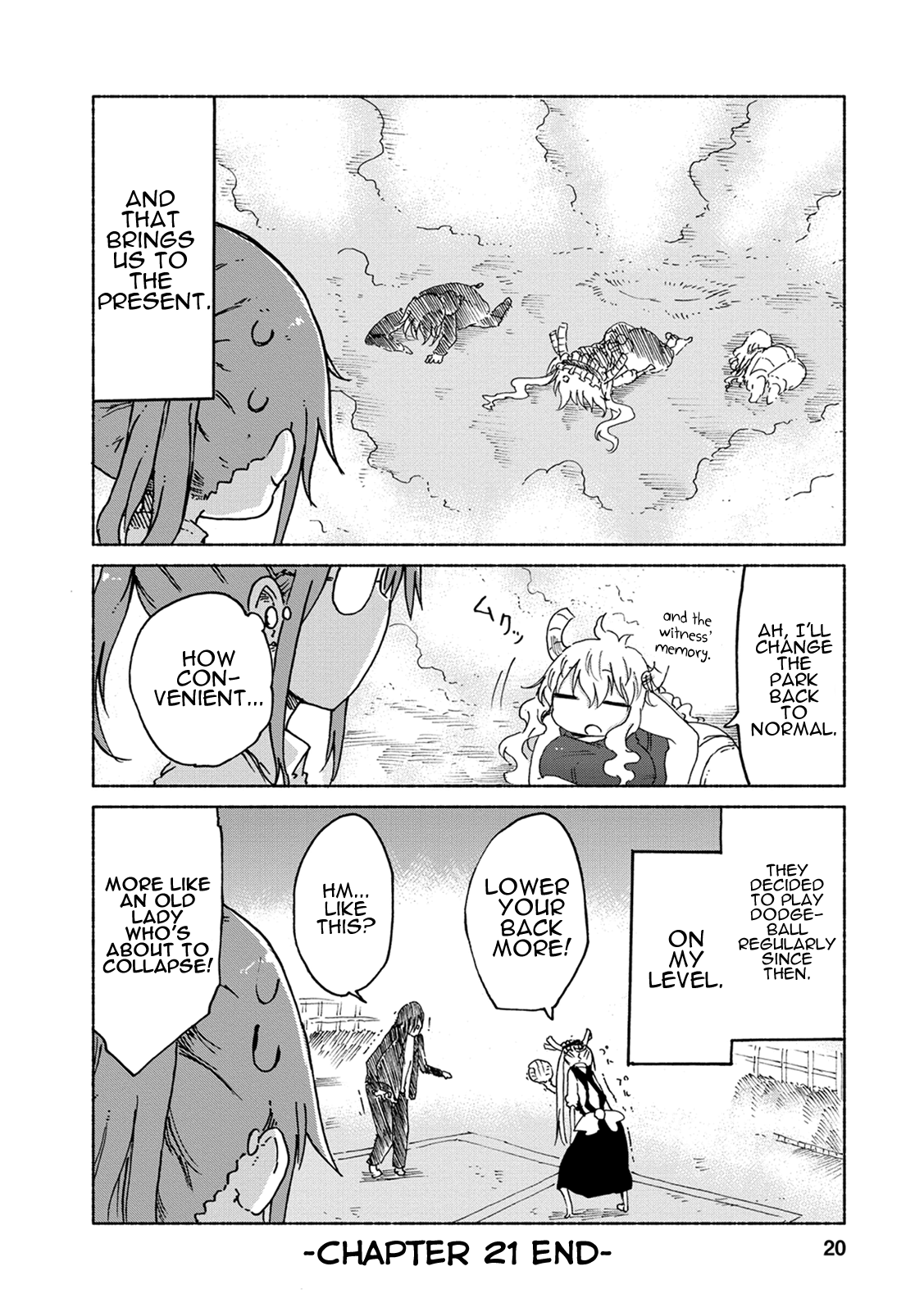 Miss Kobayashi's Dragon Maid - Chapter 21 - Page 19