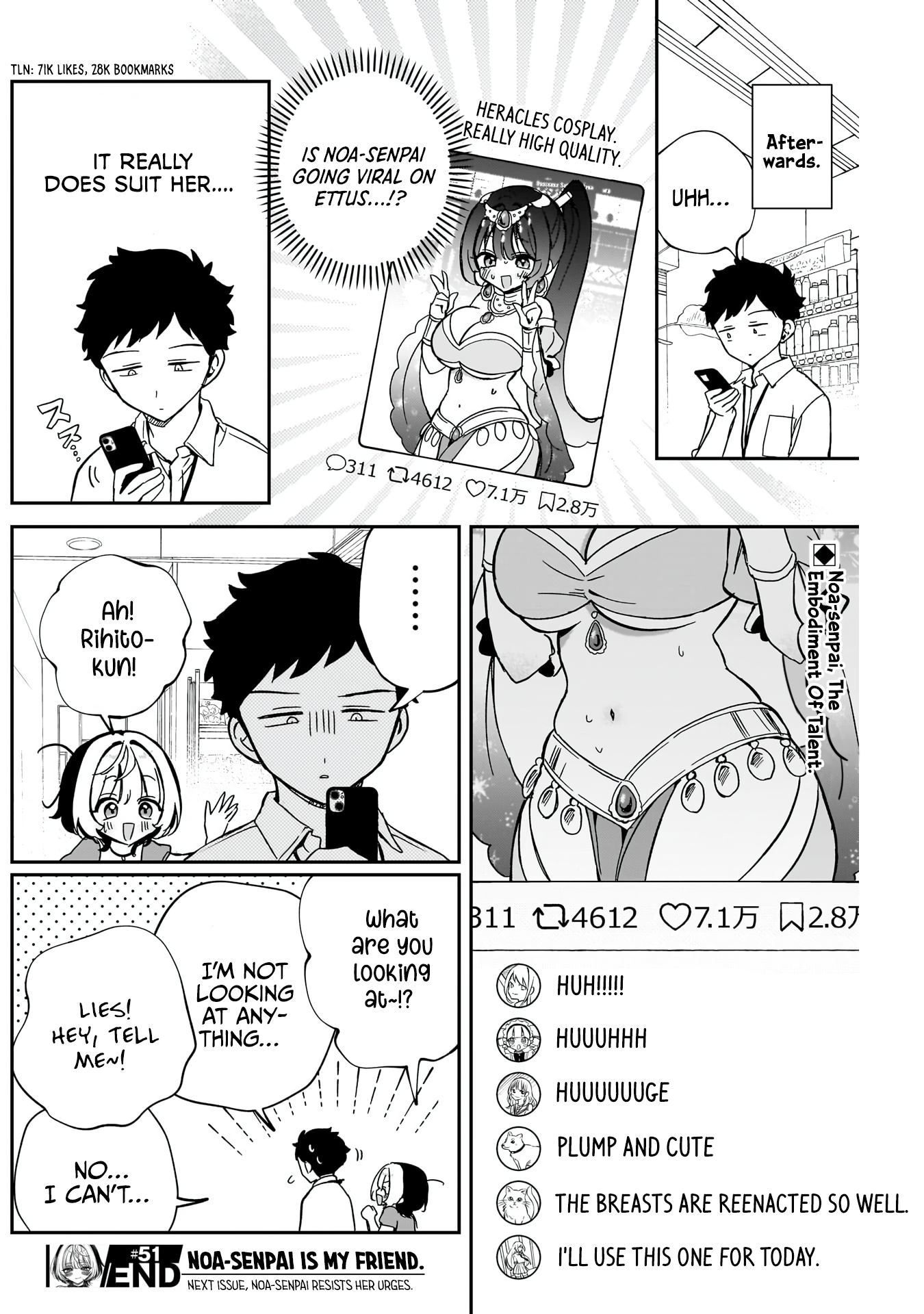 Noa-Senpai is My Friend. - Chapter 51 - Page 19