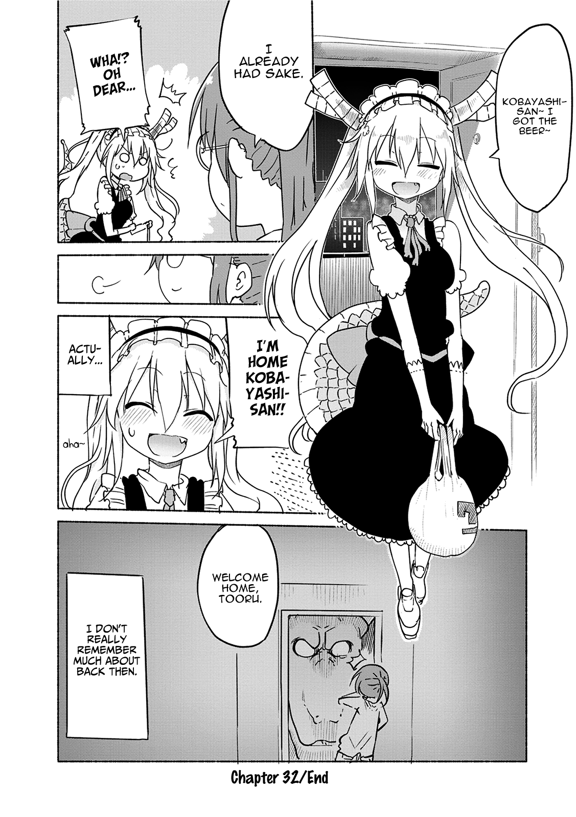 Miss Kobayashi's Dragon Maid - Chapter 32 - Page 12