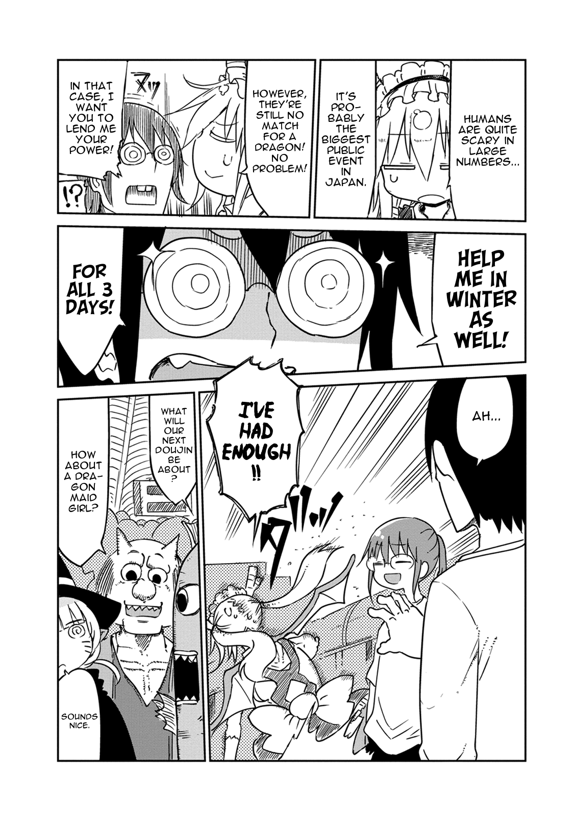 Miss Kobayashi's Dragon Maid - Chapter 17 - Page 12