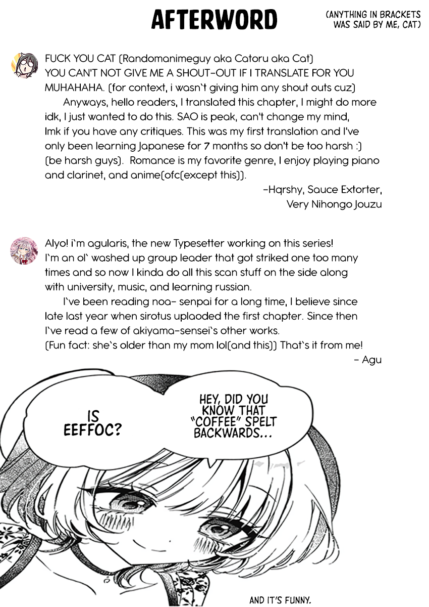 Noa-Senpai is My Friend. - Chapter 29 - Page 21