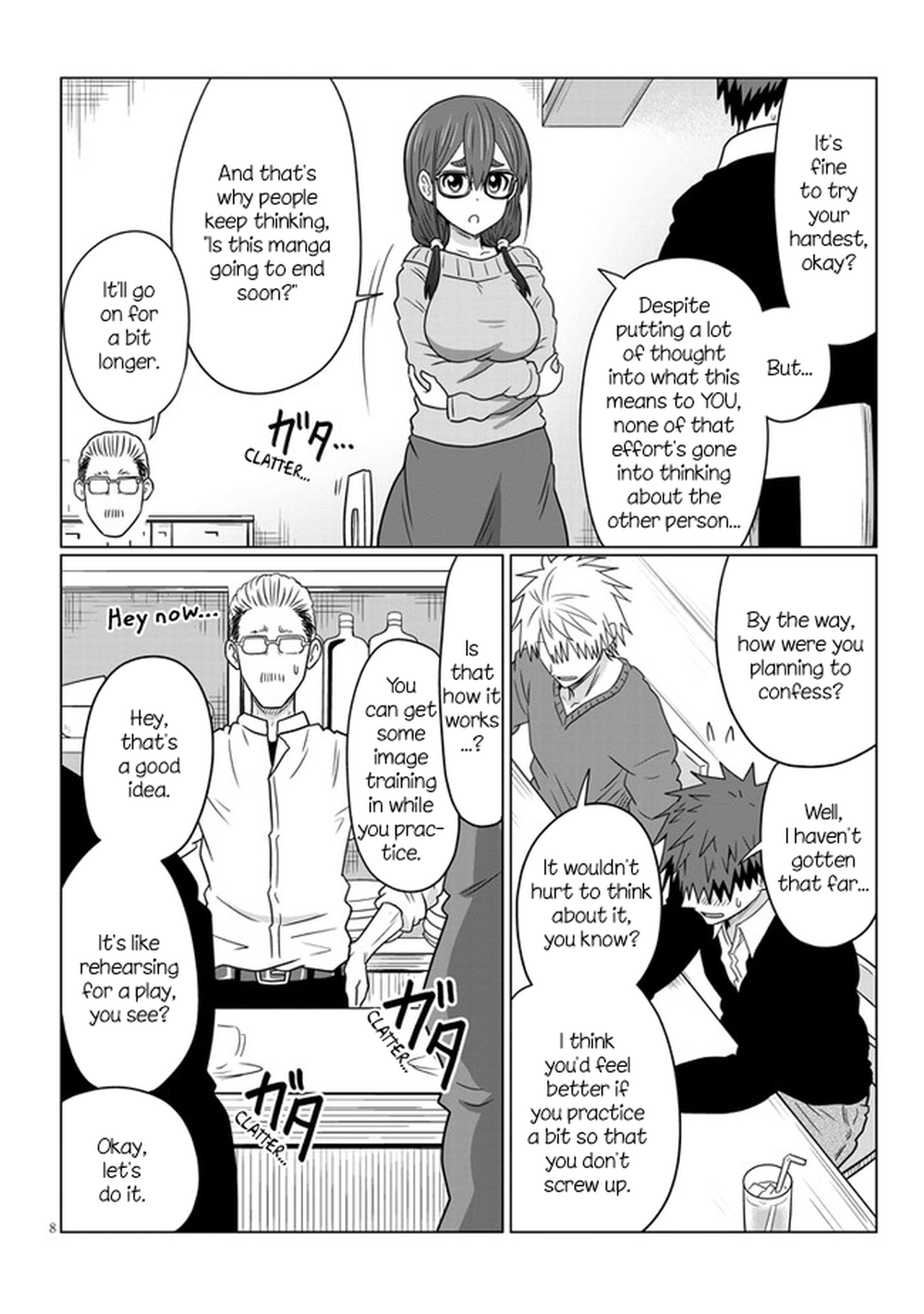 Uzaki-chan Wants to Hang Out! - Chapter 70 - Page 8