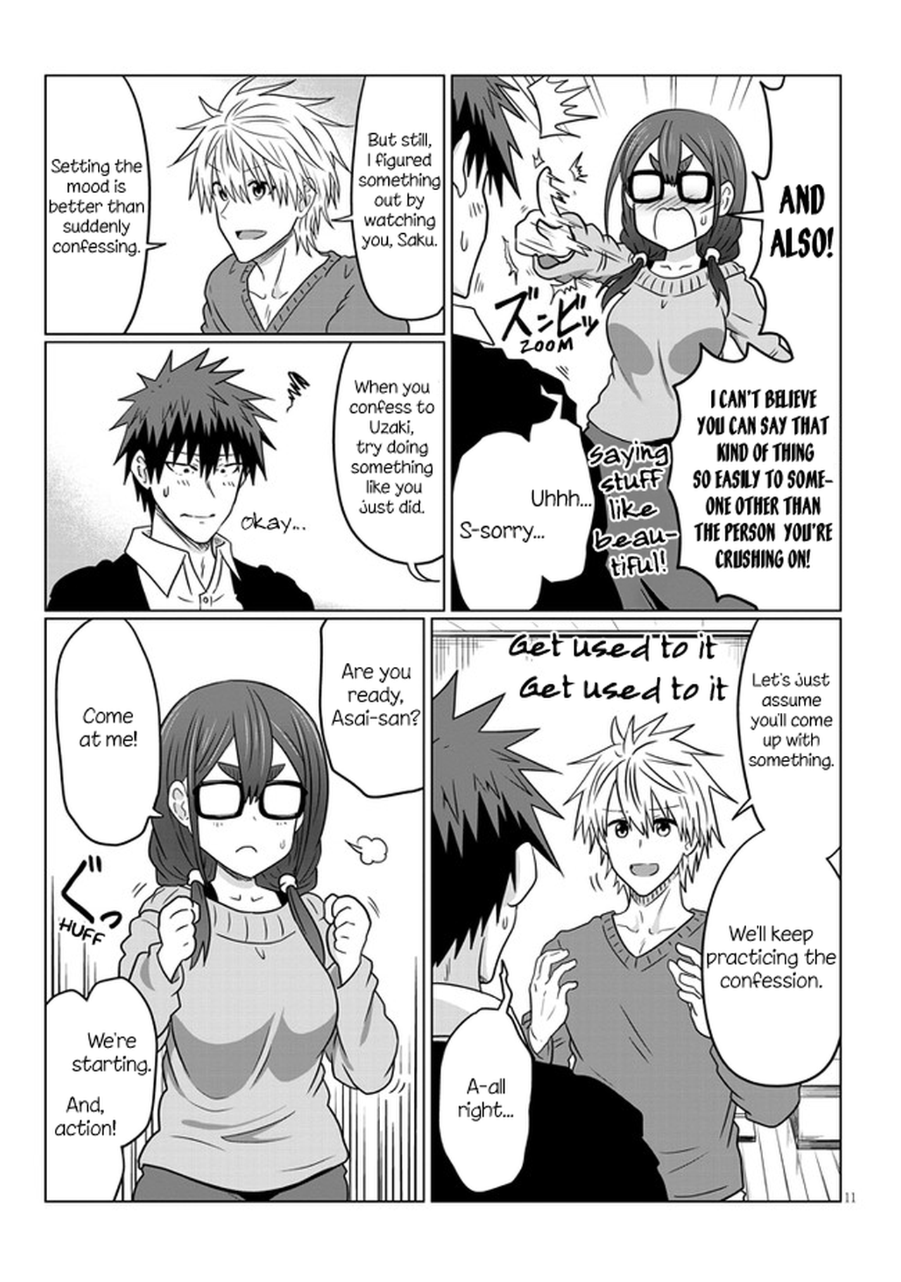 Uzaki-chan Wants to Hang Out! - Chapter 70 - Page 11