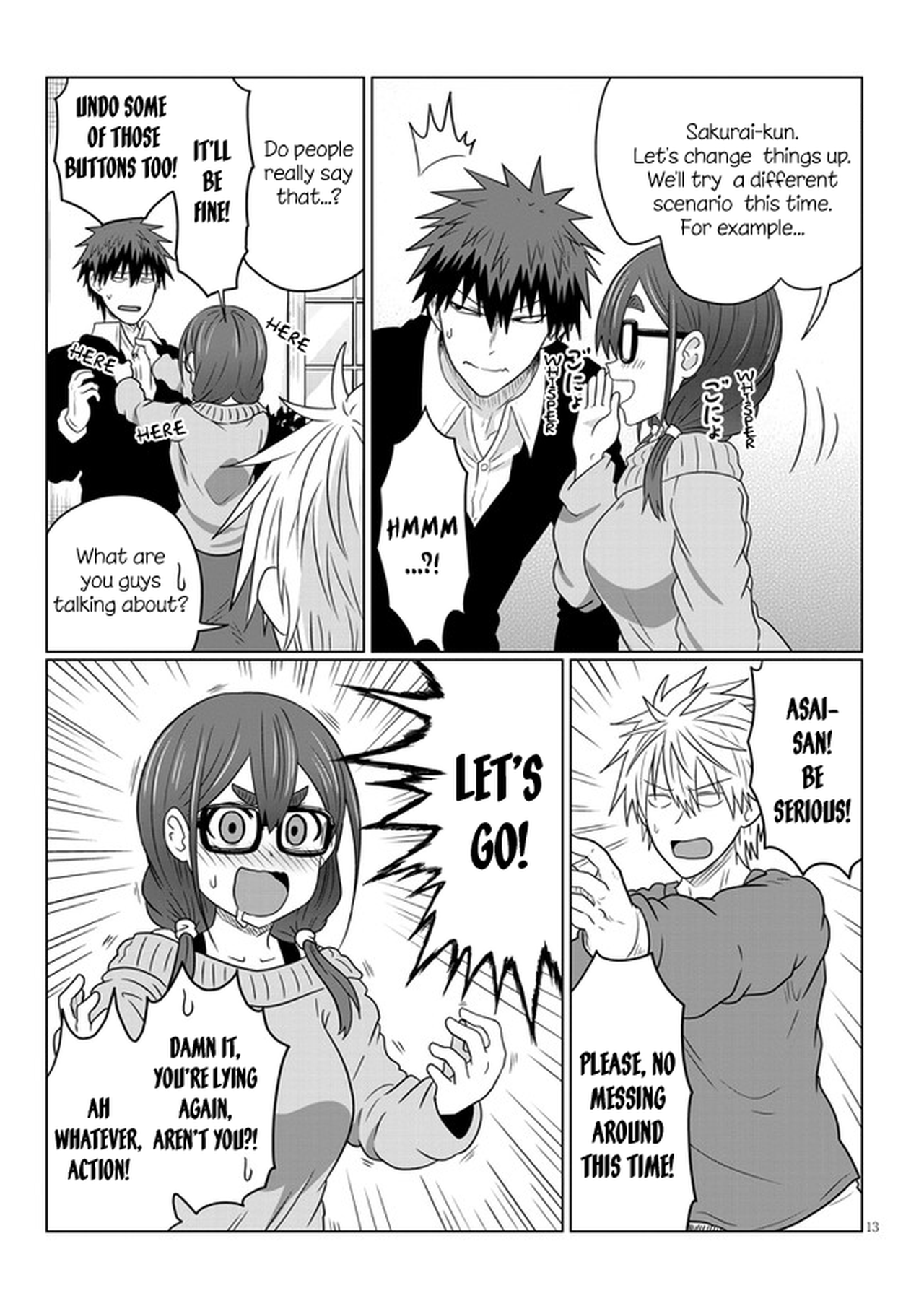 Uzaki-chan Wants to Hang Out! - Chapter 70 - Page 13
