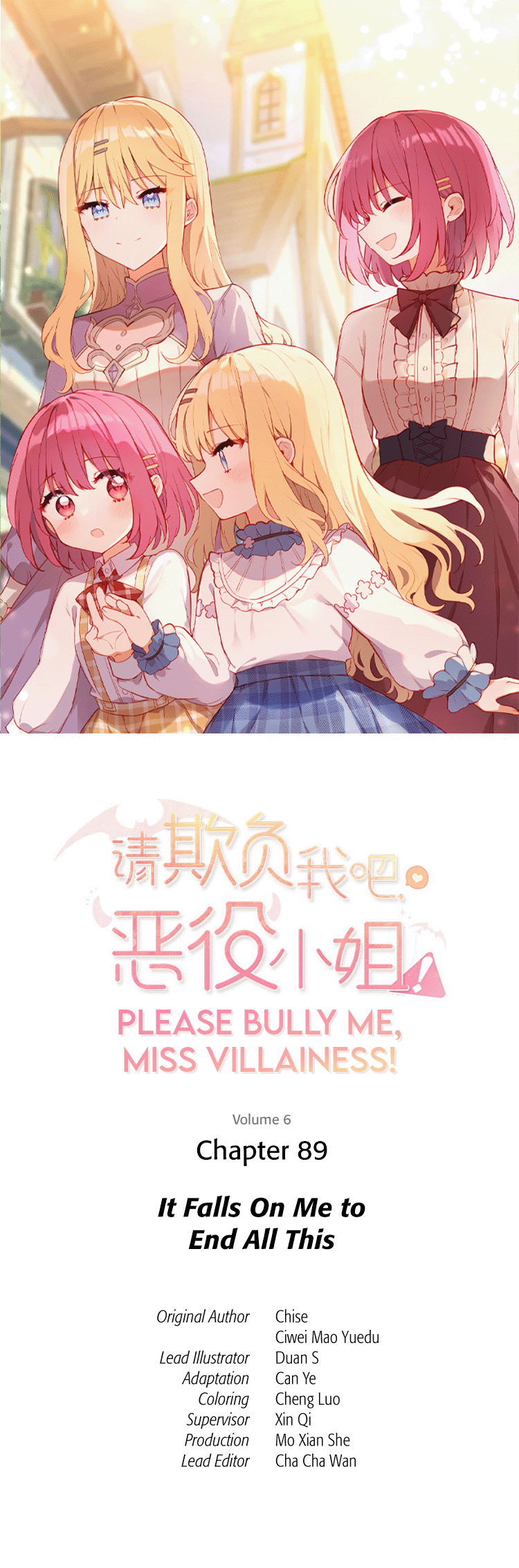 Please Bully Me, Miss Villainess! - Chapter 89 - Page 1