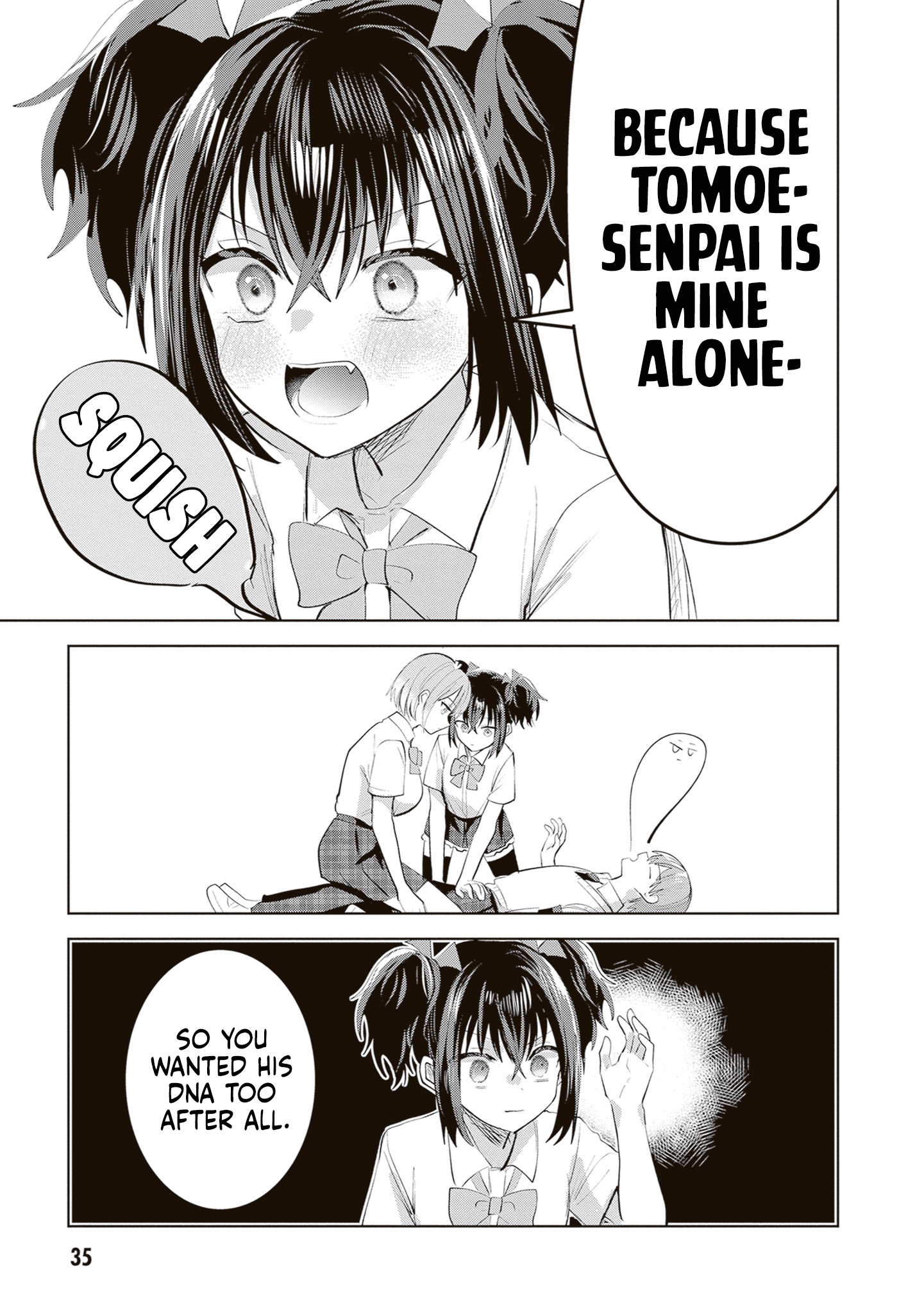 The President Who Can't Say No Wants to Do It Only for Tomoe-Kun - Chapter 31 - Page 10