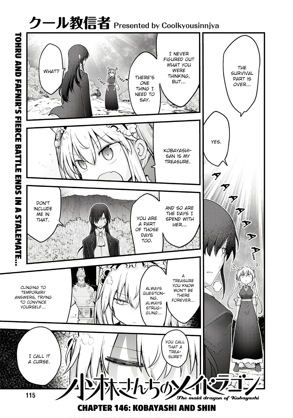 Miss Kobayashi's Dragon Maid - Chapter 146 - Page 1