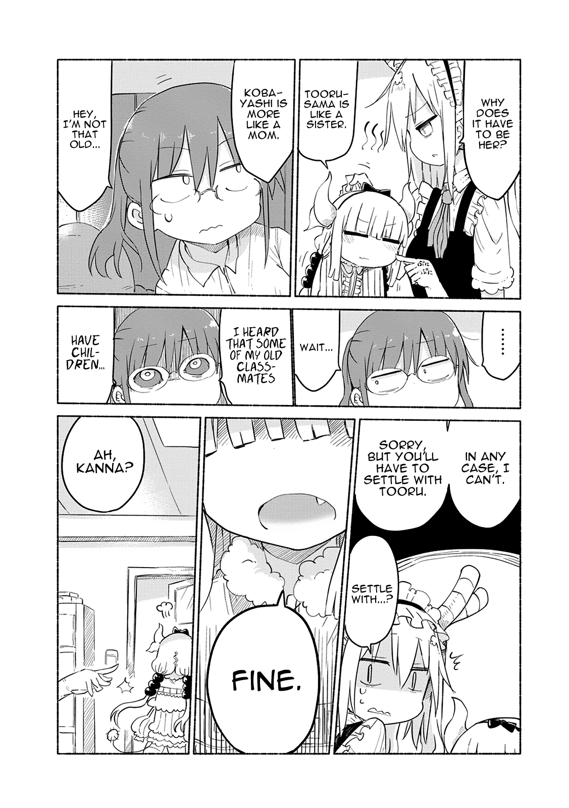 Miss Kobayashi's Dragon Maid - Chapter 34 - Page 4
