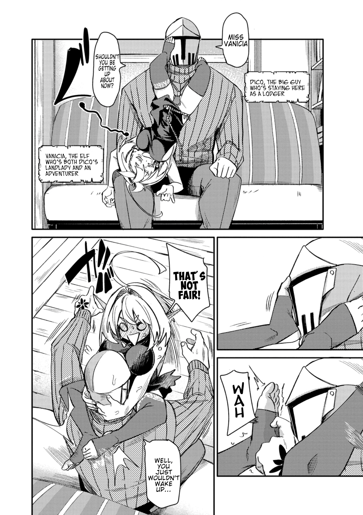 The Elf Picked Up the Heavy Knight - Chapter 1 - Page 5