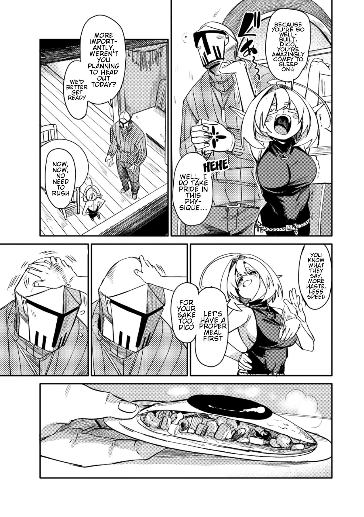 The Elf Picked Up the Heavy Knight - Chapter 1 - Page 6