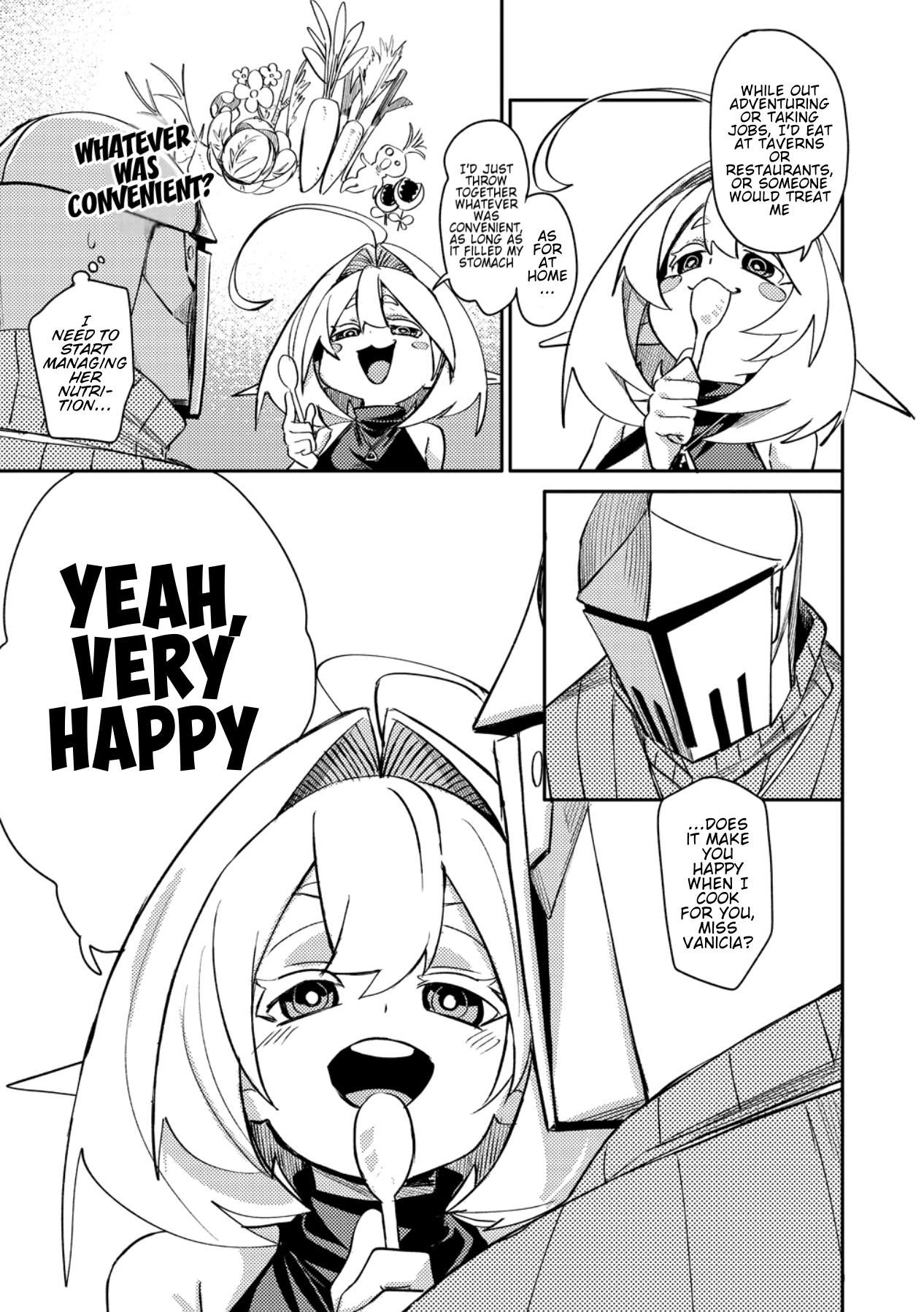 The Elf Picked Up the Heavy Knight - Chapter 1 - Page 8
