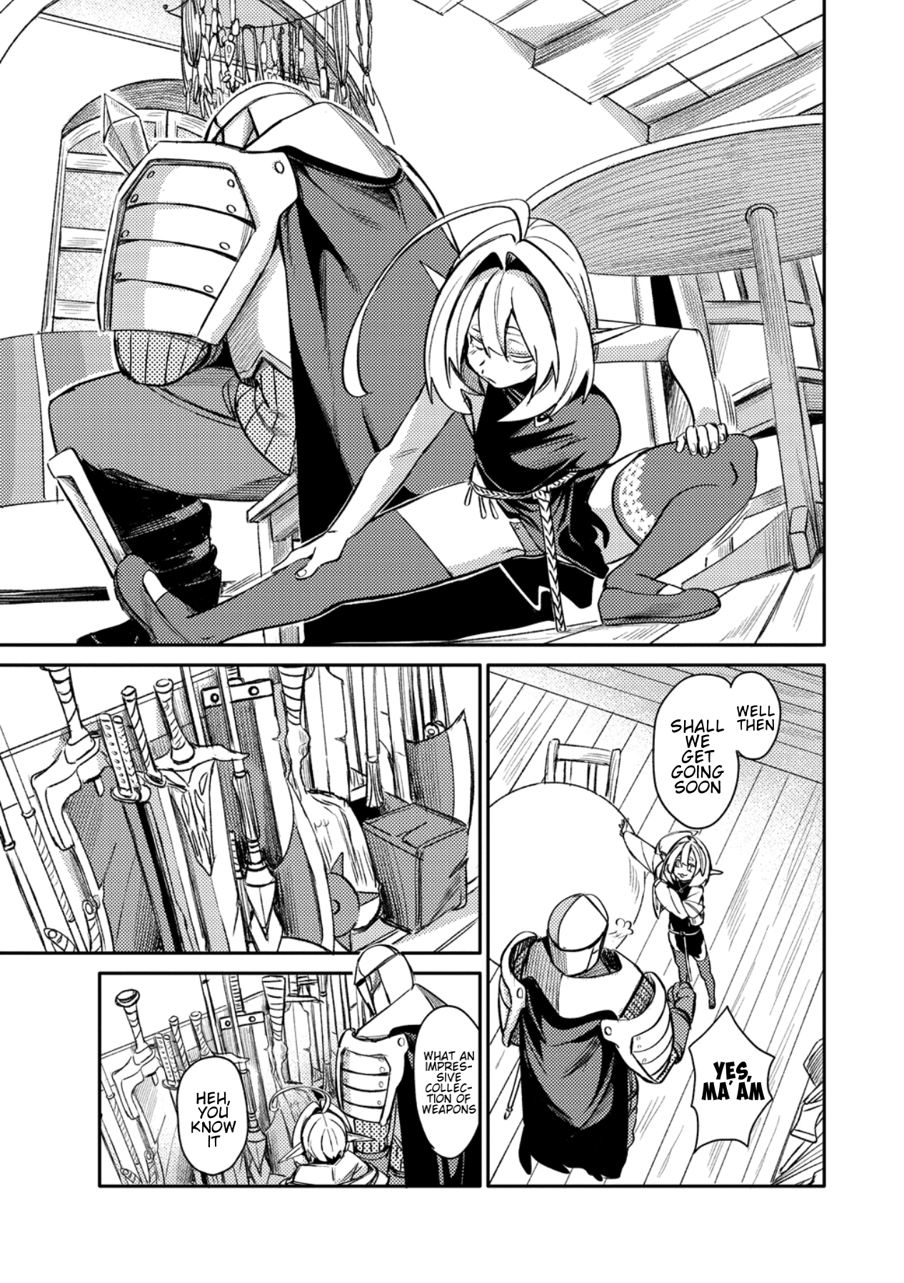 The Elf Picked Up the Heavy Knight - Chapter 1 - Page 12