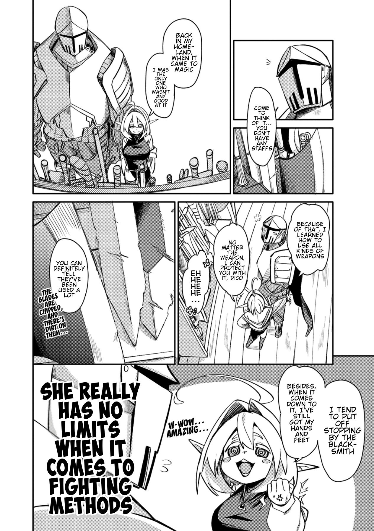 The Elf Picked Up the Heavy Knight - Chapter 1 - Page 13