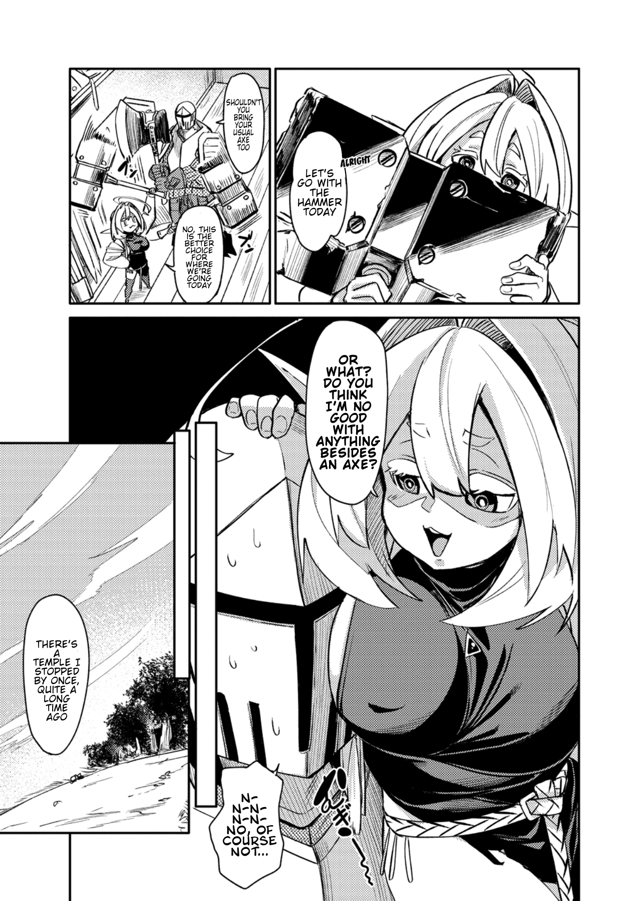 The Elf Picked Up the Heavy Knight - Chapter 1 - Page 14