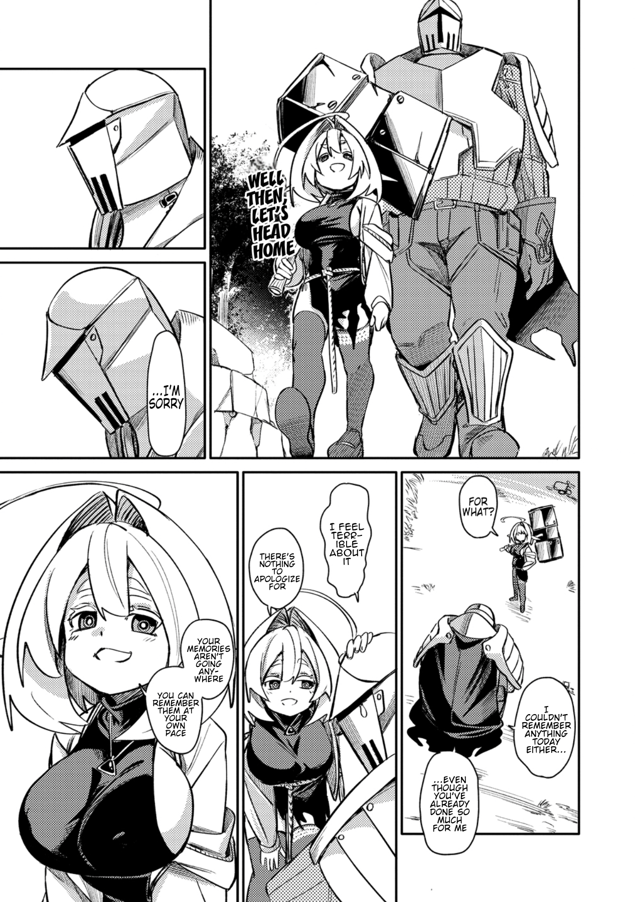 The Elf Picked Up the Heavy Knight - Chapter 1 - Page 22