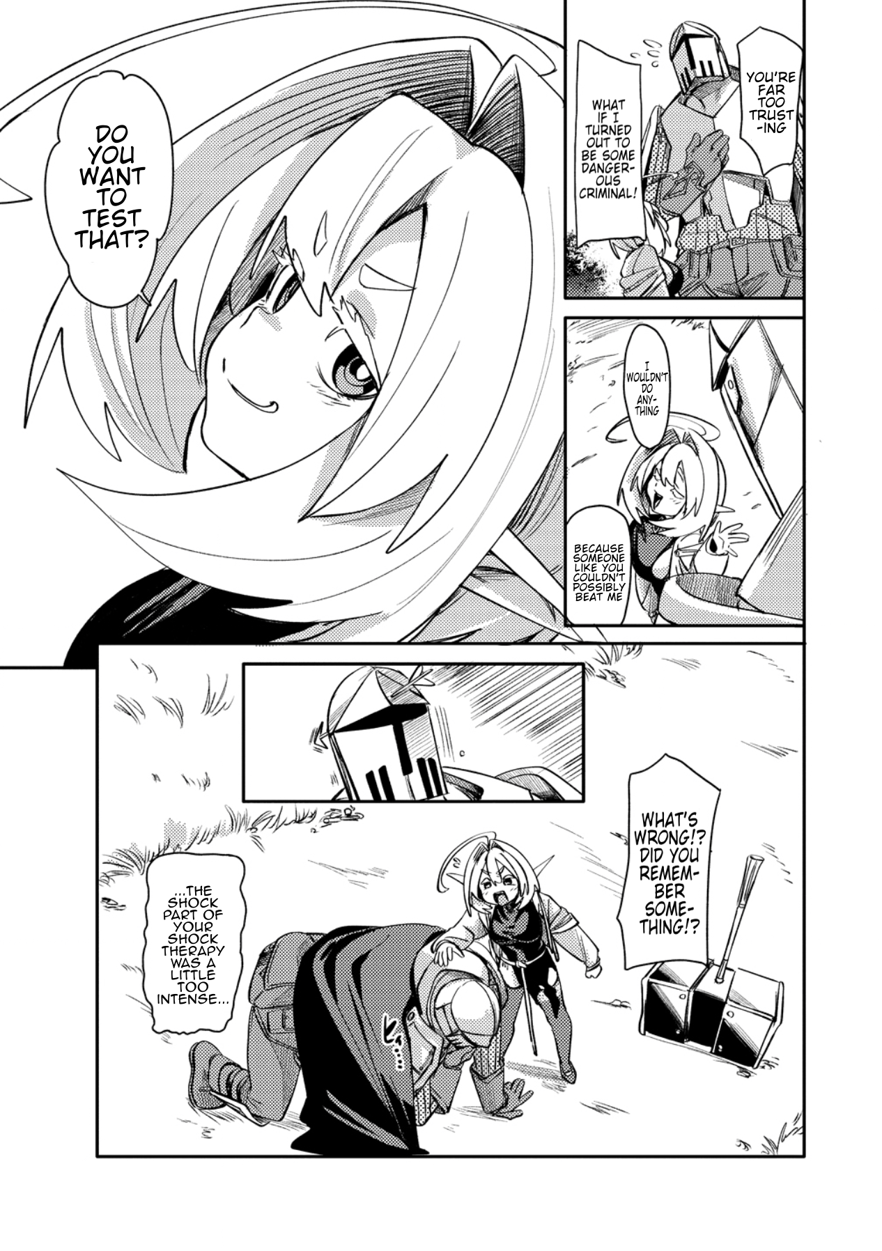 The Elf Picked Up the Heavy Knight - Chapter 1 - Page 24