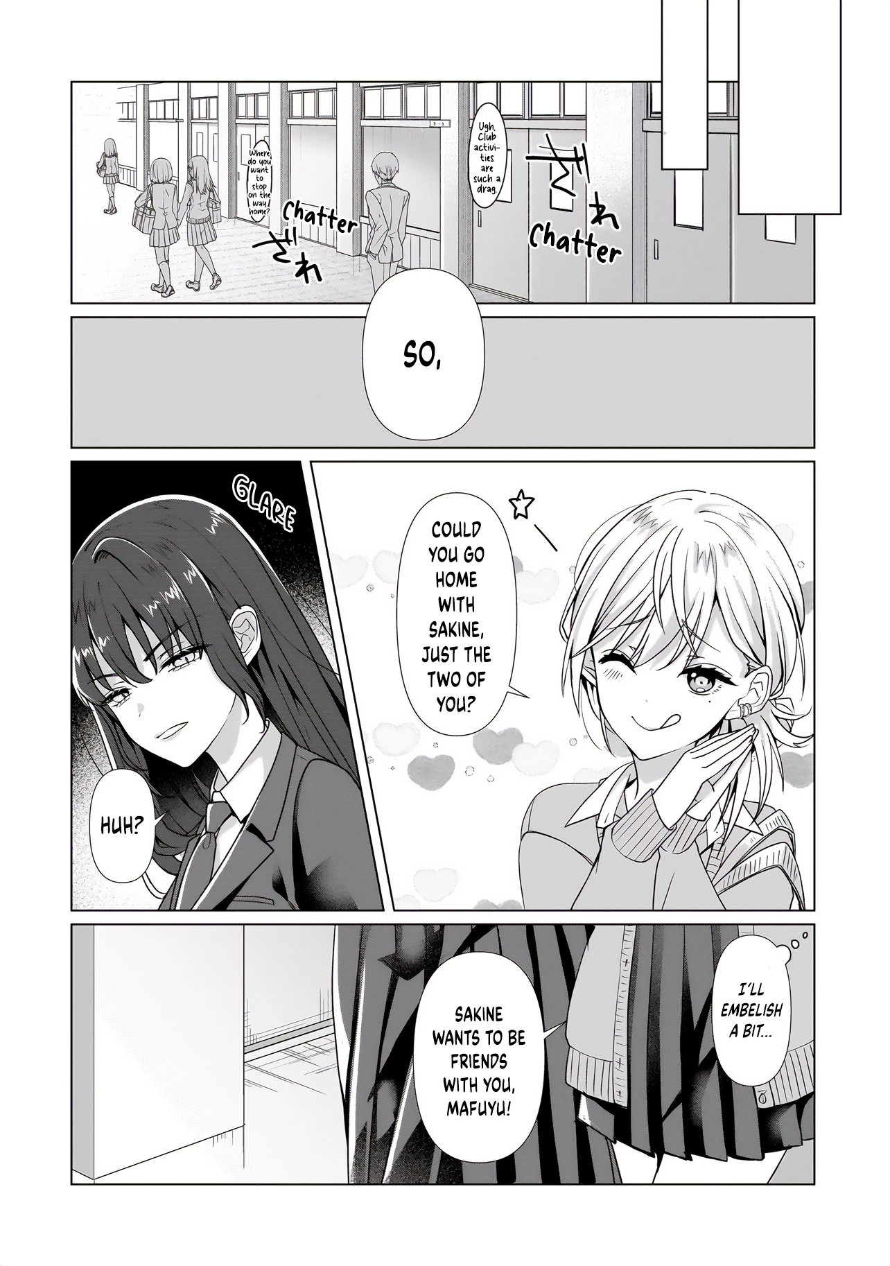 My Yuri Started with Slavery - Chapter 4.2 - Page 1