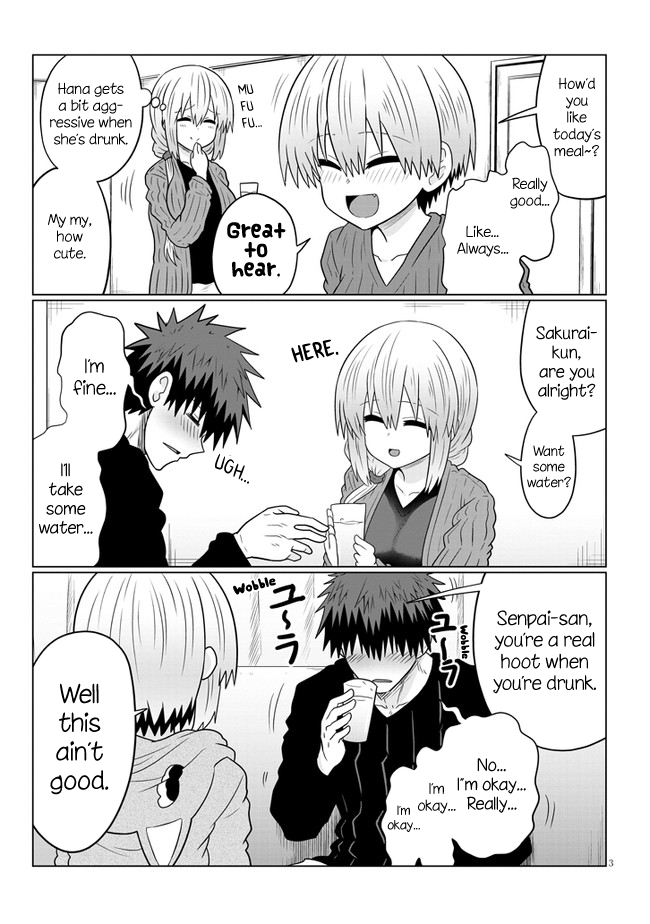 Uzaki-chan Wants to Hang Out! - Chapter 66.2 - Page 3
