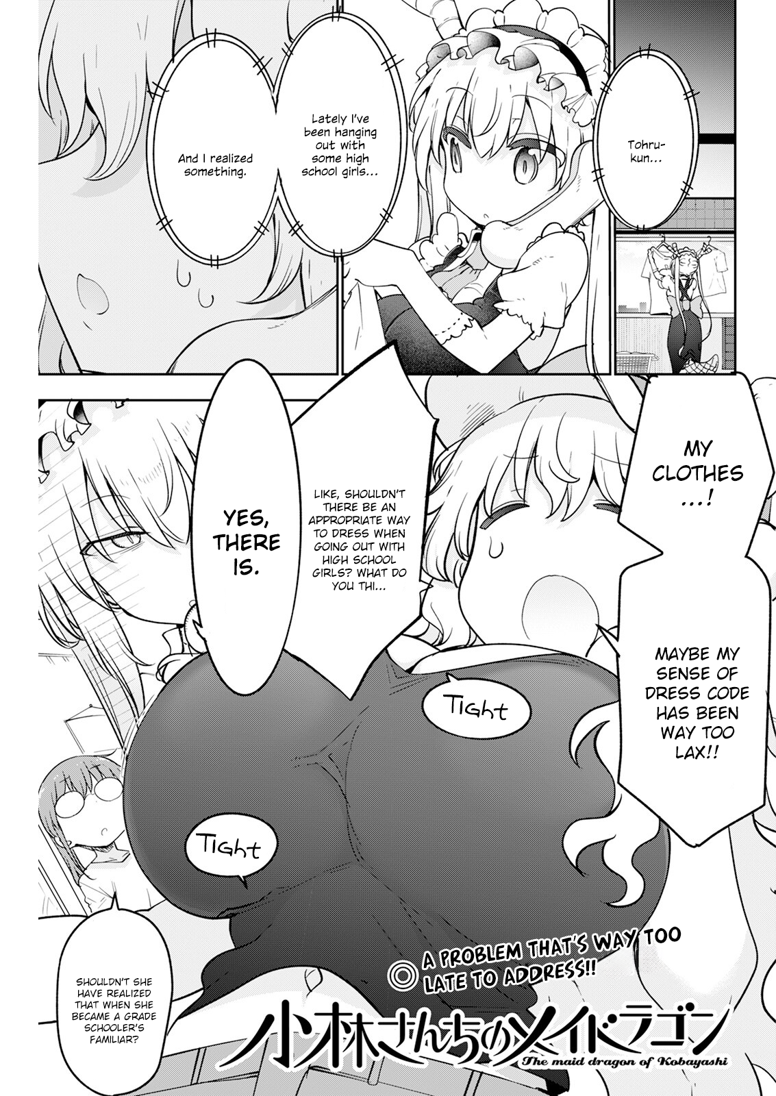 Miss Kobayashi's Dragon Maid - Chapter 184 - Page 1
